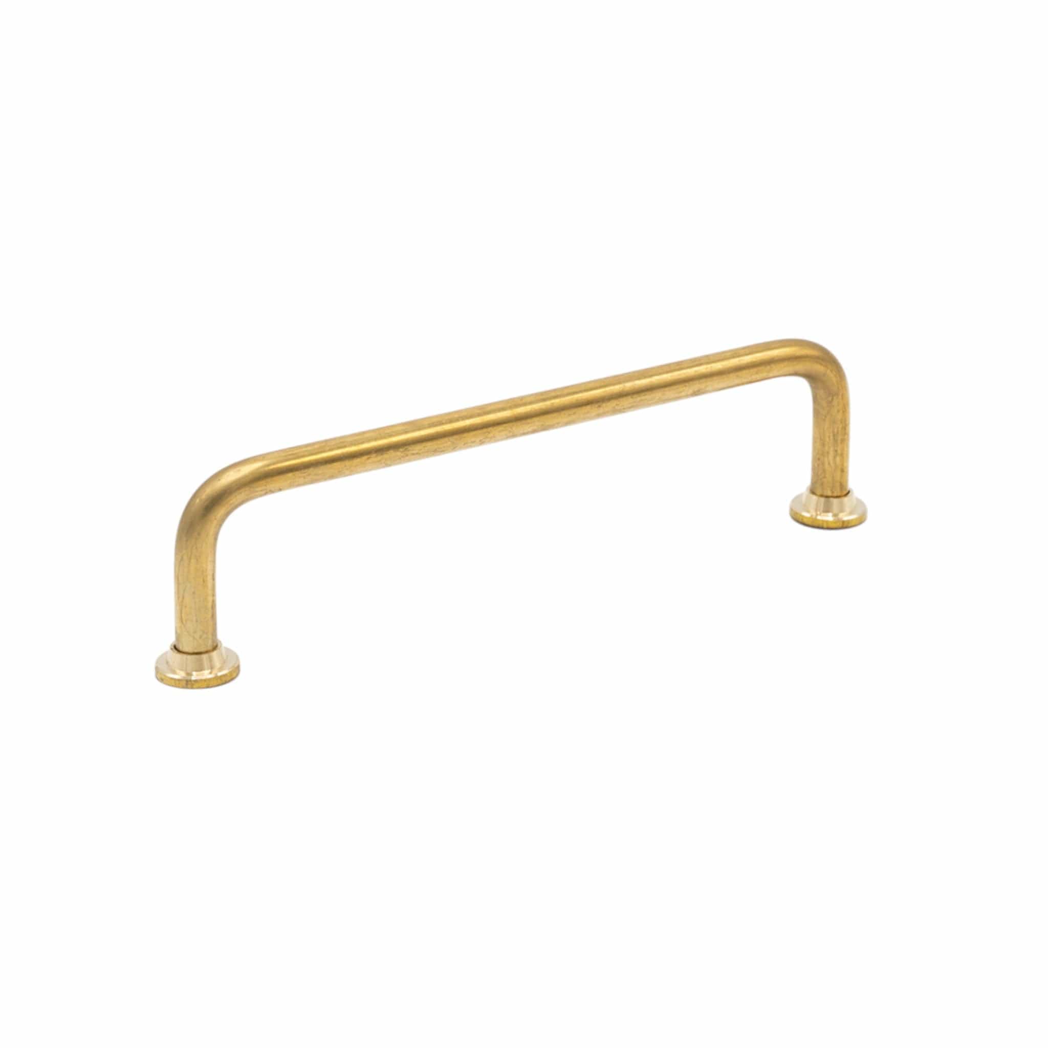 1353 | Greb i Ubehandlet Messing - 2025 model L 142 mm (C/C 128 mm) Beslag Design BD-33063-11 FINICC