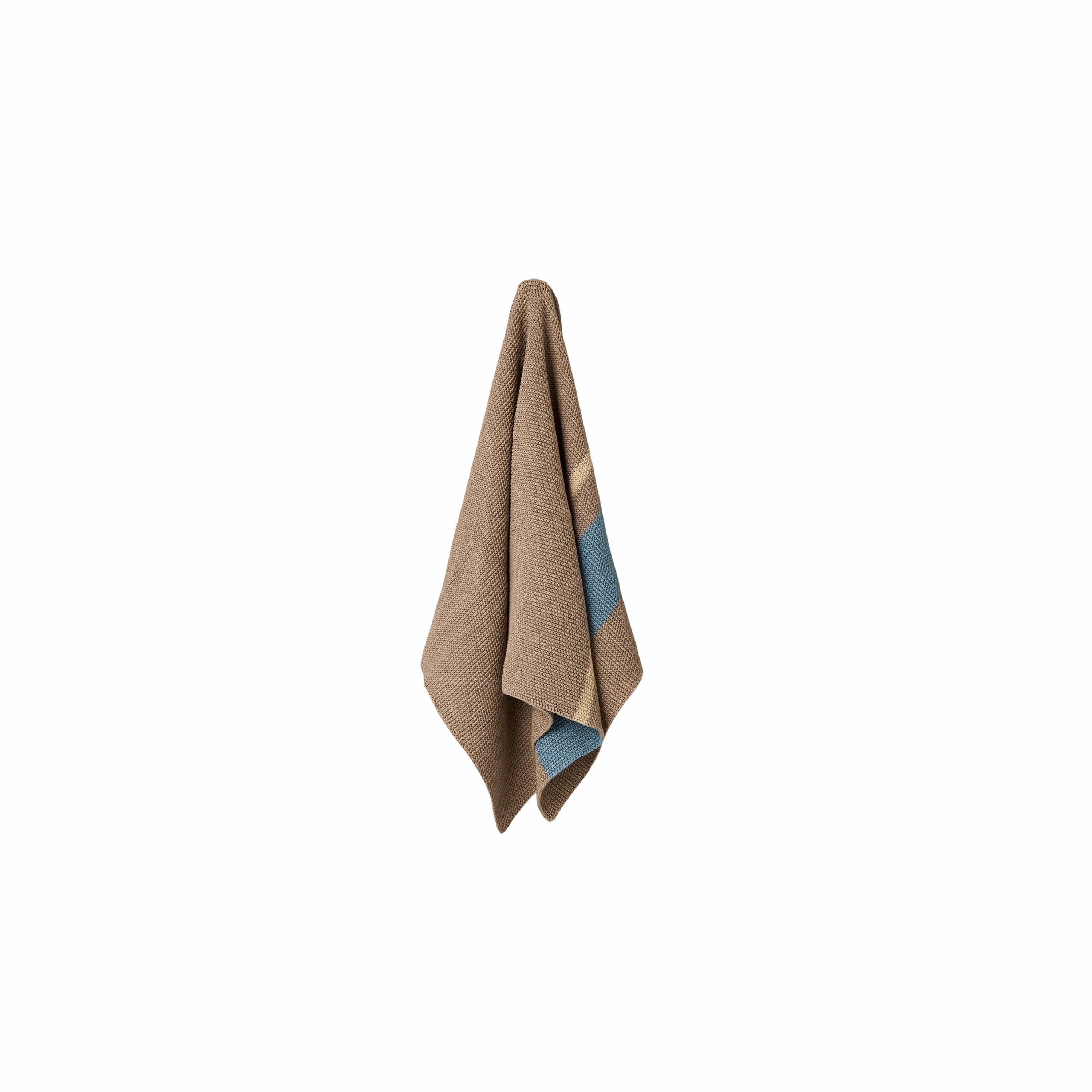 Andersen | Køkkenhåndklæde i Oat/Beige/Blå L 80 cm x B 50 cm Andersen Furniture AF4-414003 FINICC