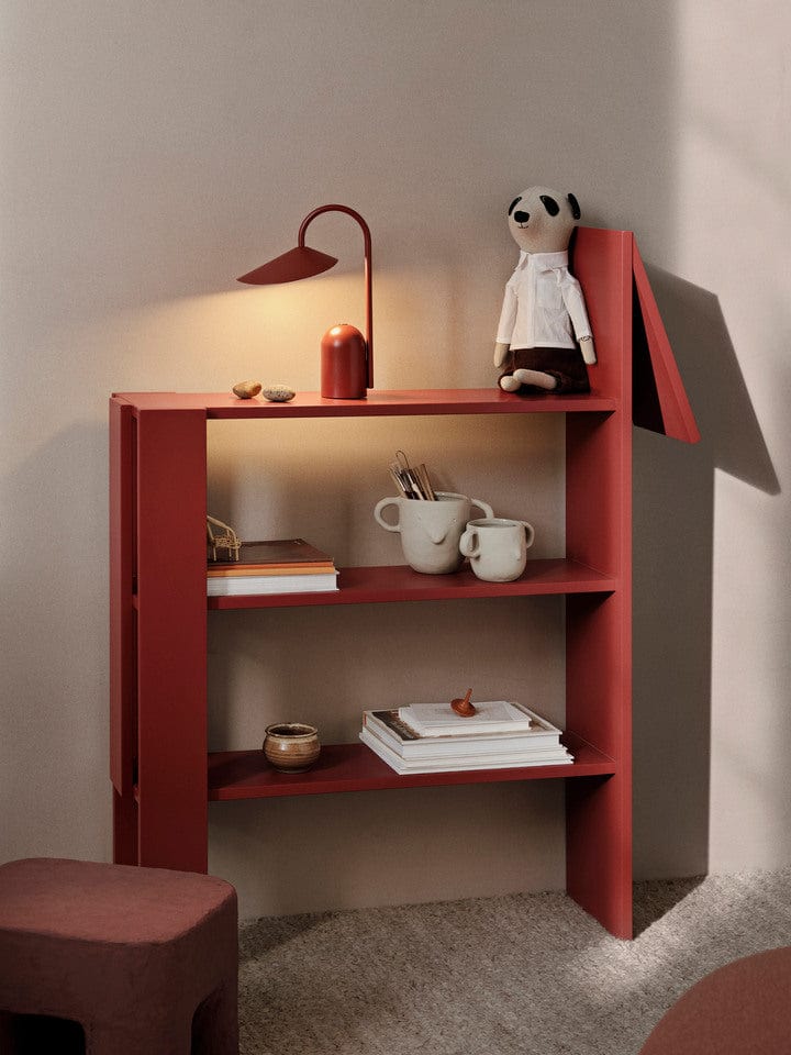 Arum Portable Lamp - Oxide Red ferm LIVING FL-1104269286 FINICC
