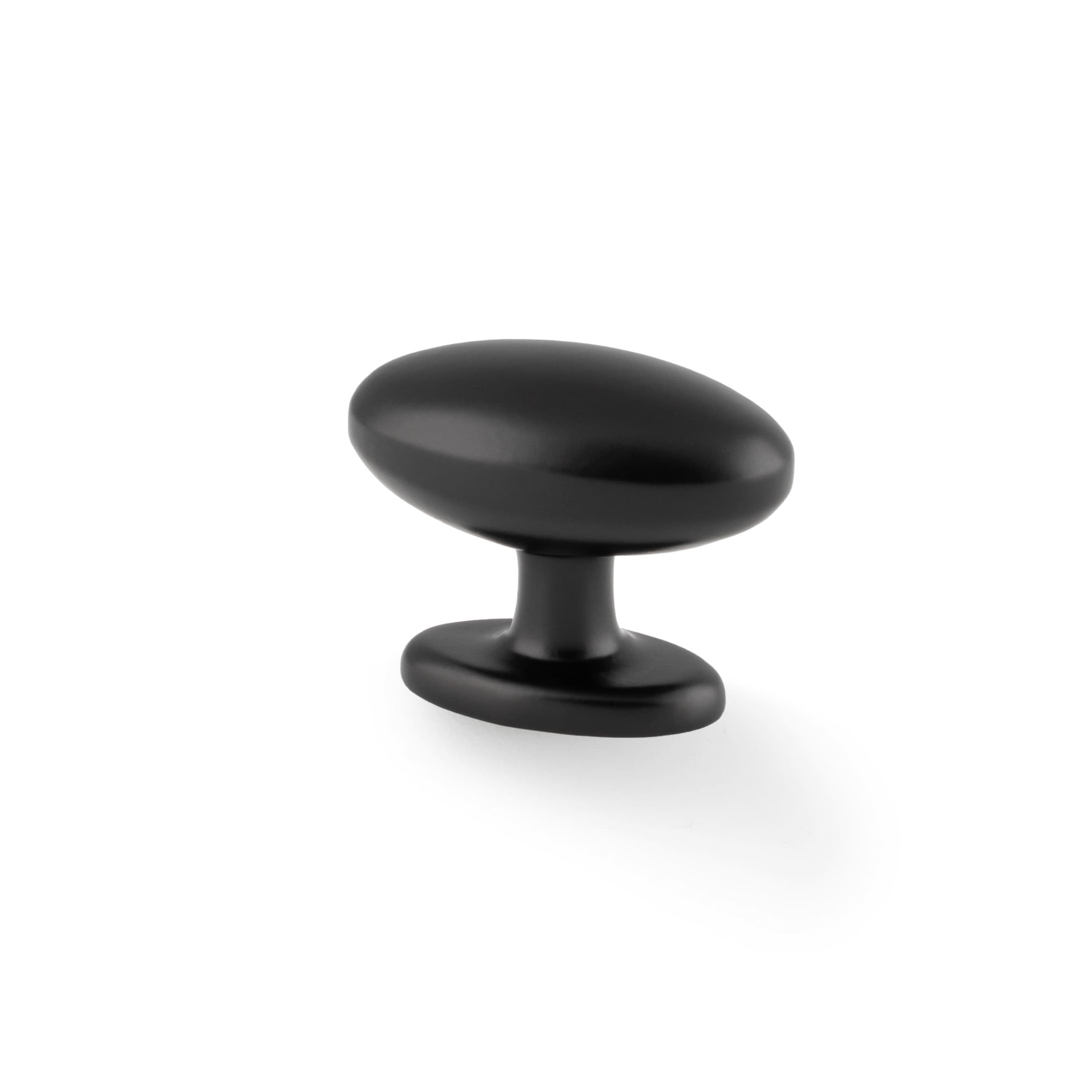 Ashbury | Knop i Sort L 45 mm x B 26 mm Alexander & Wilks AW860-45-BL FINICC
