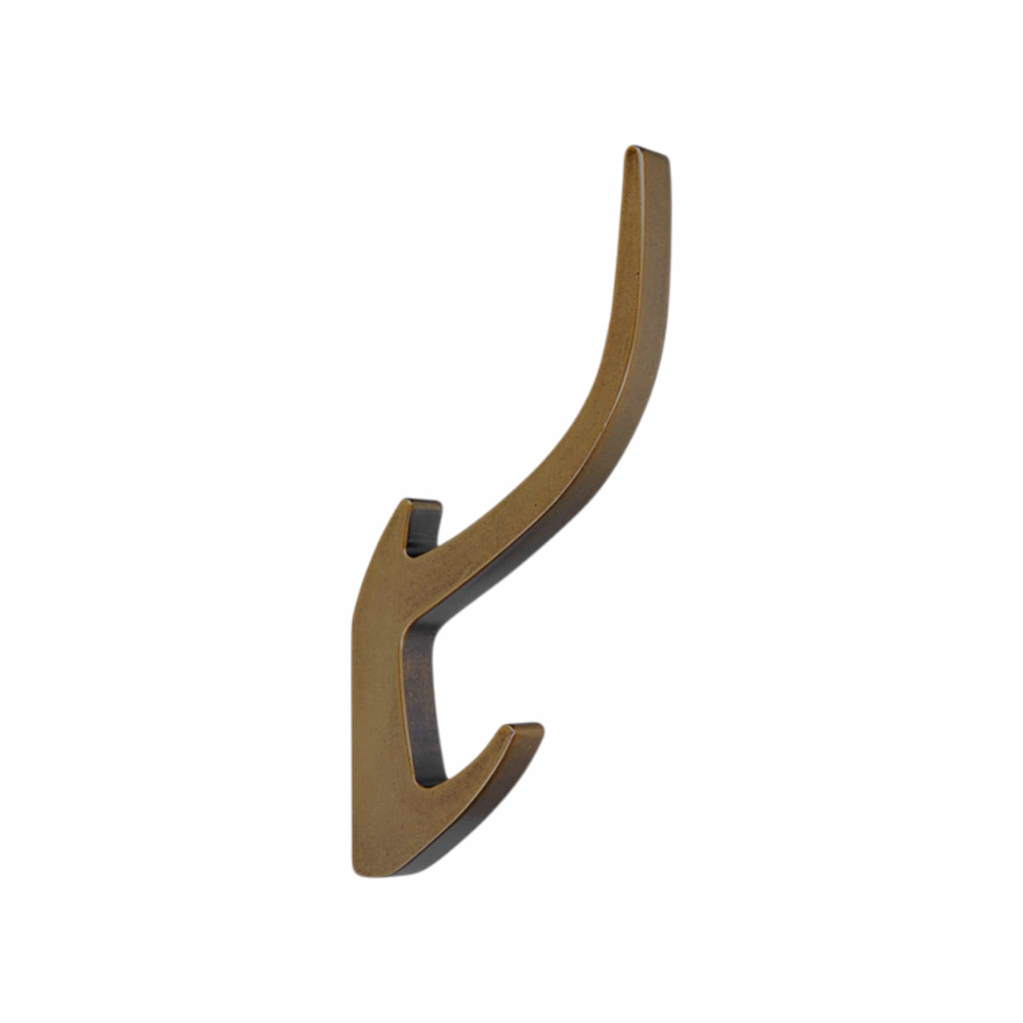 Aura Dobbelt | Knage i Antik Guld H 150 mm x D 71 mm SIRO SR-2432/ZN83 FINICC