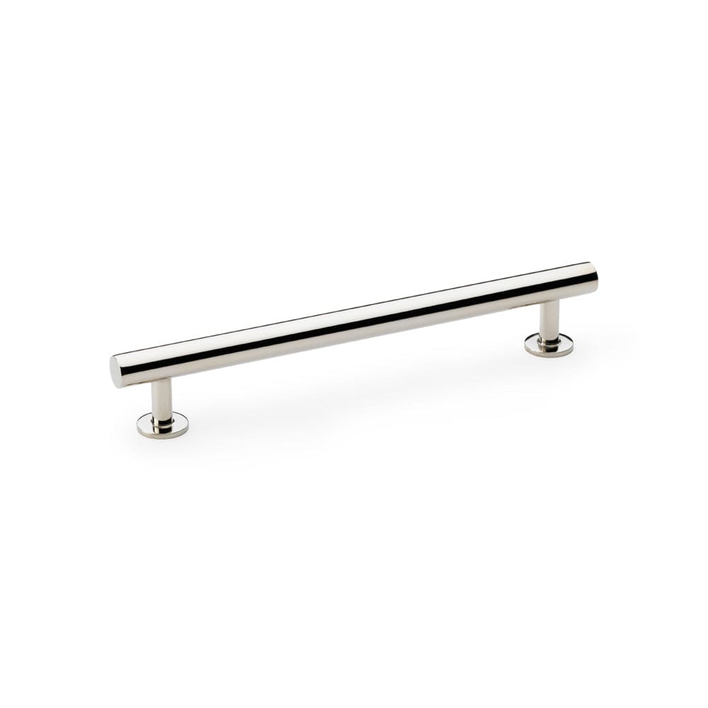 Bar Round | Greb i Blank Nikkel L 194 mm (C/C 160 mm) Alexander & Wilks AW814-160-PN FINICC