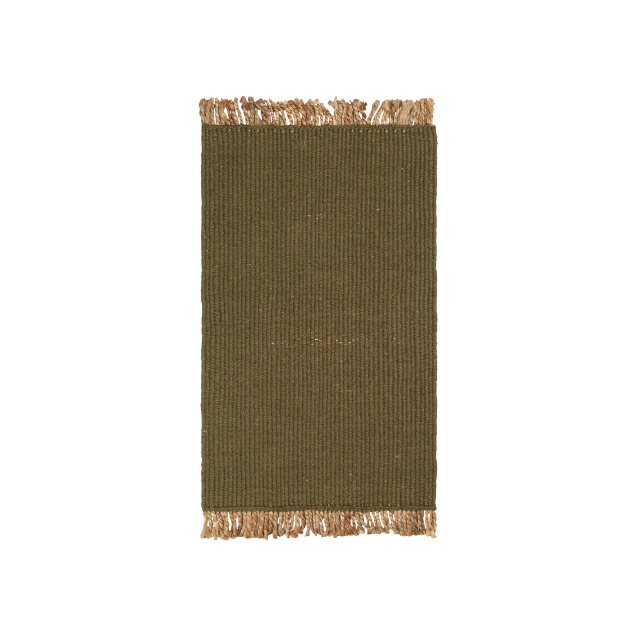 Block Mat | Dørmåtte i Olive/Natural ferm LIVING FL-1104264785 FINICC