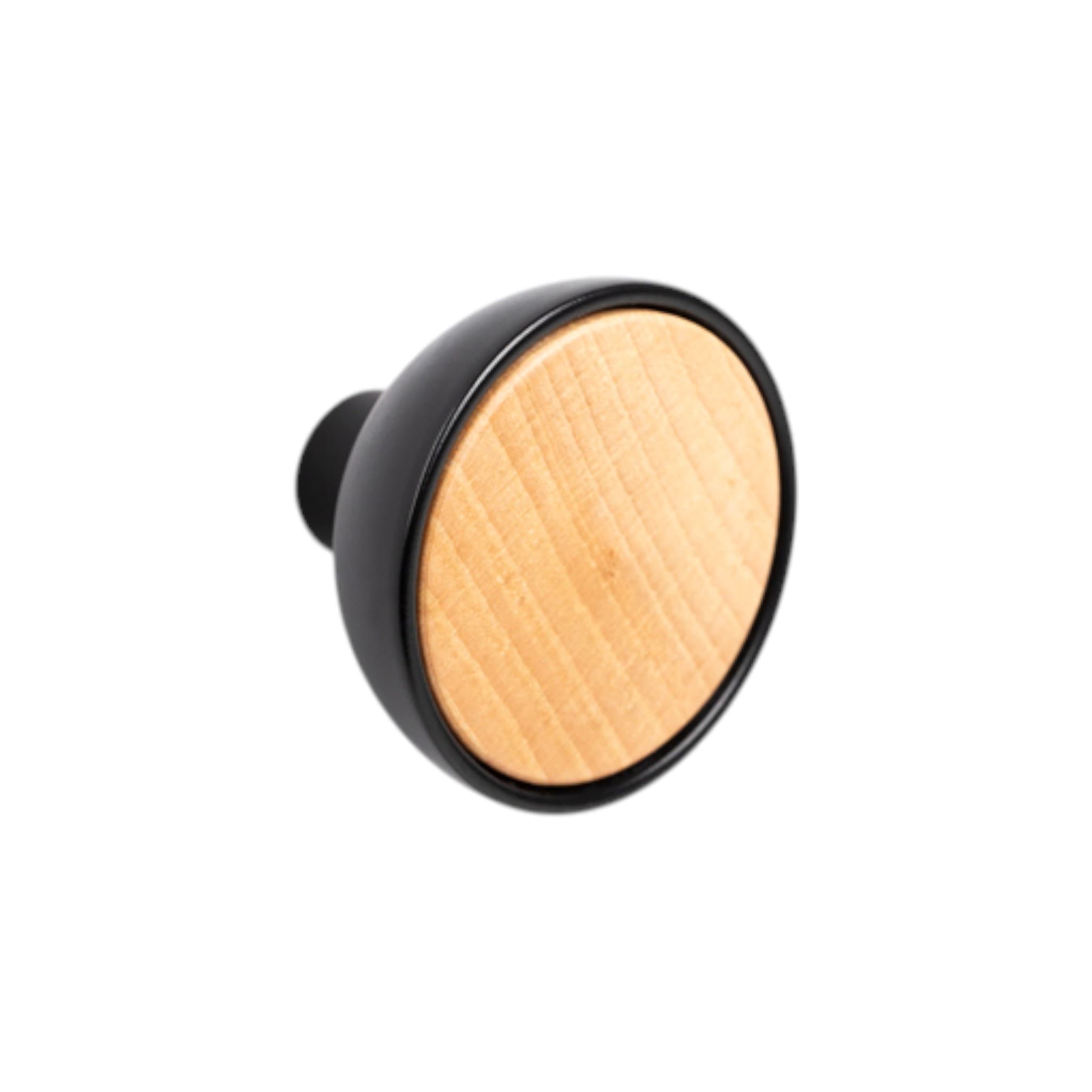 Bol | Knop i Træ / Sort Ø 45 mm Viefe VF-0489045NM222 FINICC