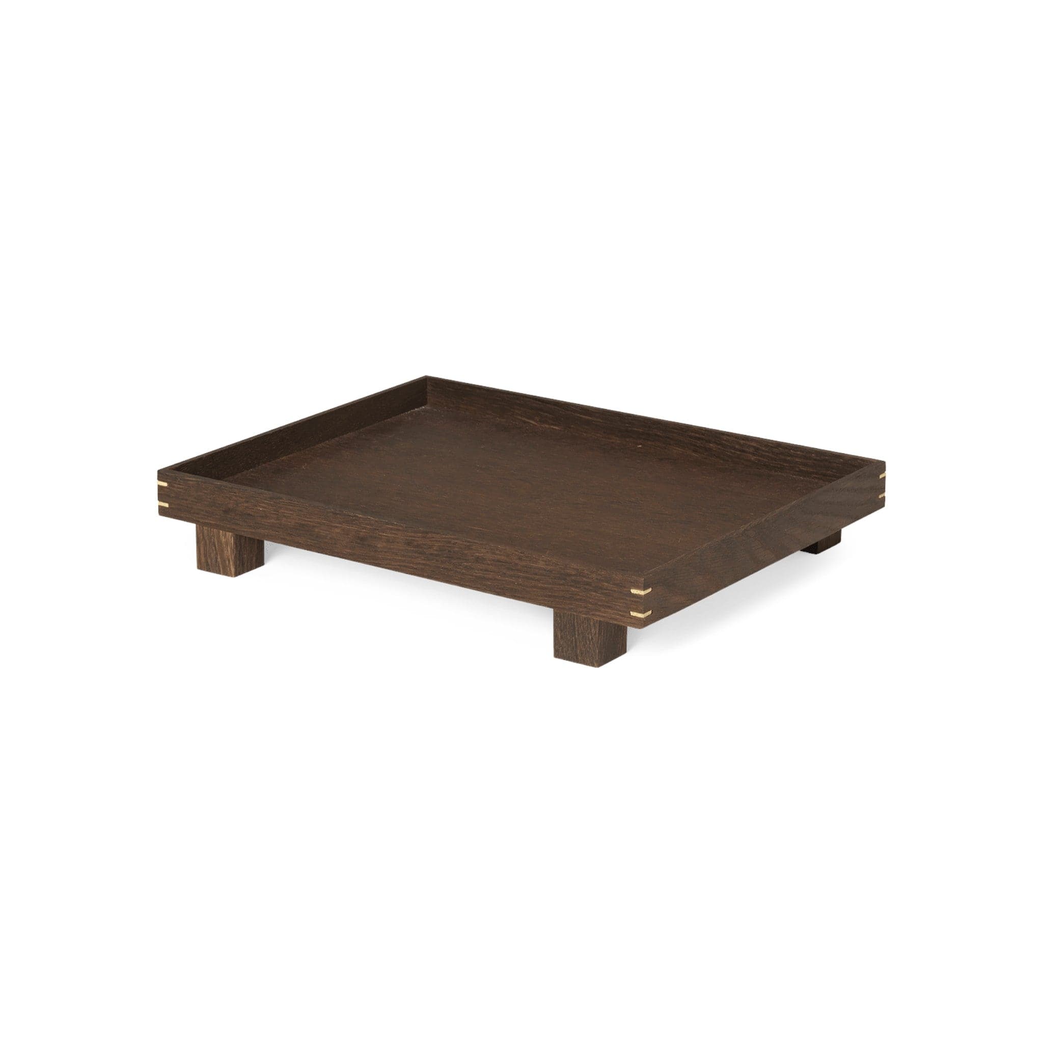 Bon Wooden - Large | Bakke i Røget Eg L 47 cm x B 36 cm Ferm Living FL-1104270018 FINICC