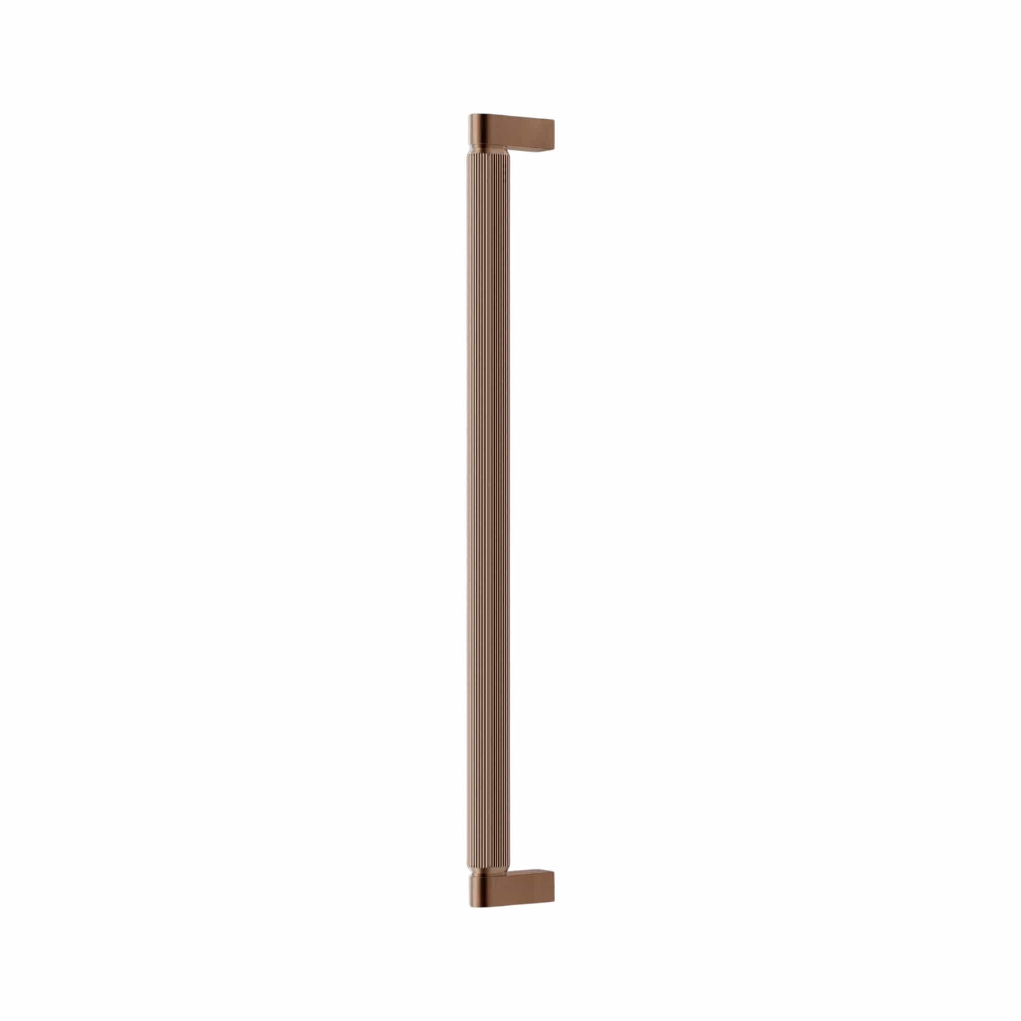Brooklyn Big | Pull Bar i Børstet Bronze finish - En sidet montering L 466 mm (C/C 448 mm) Viefe VF-0678448L619 FINICC