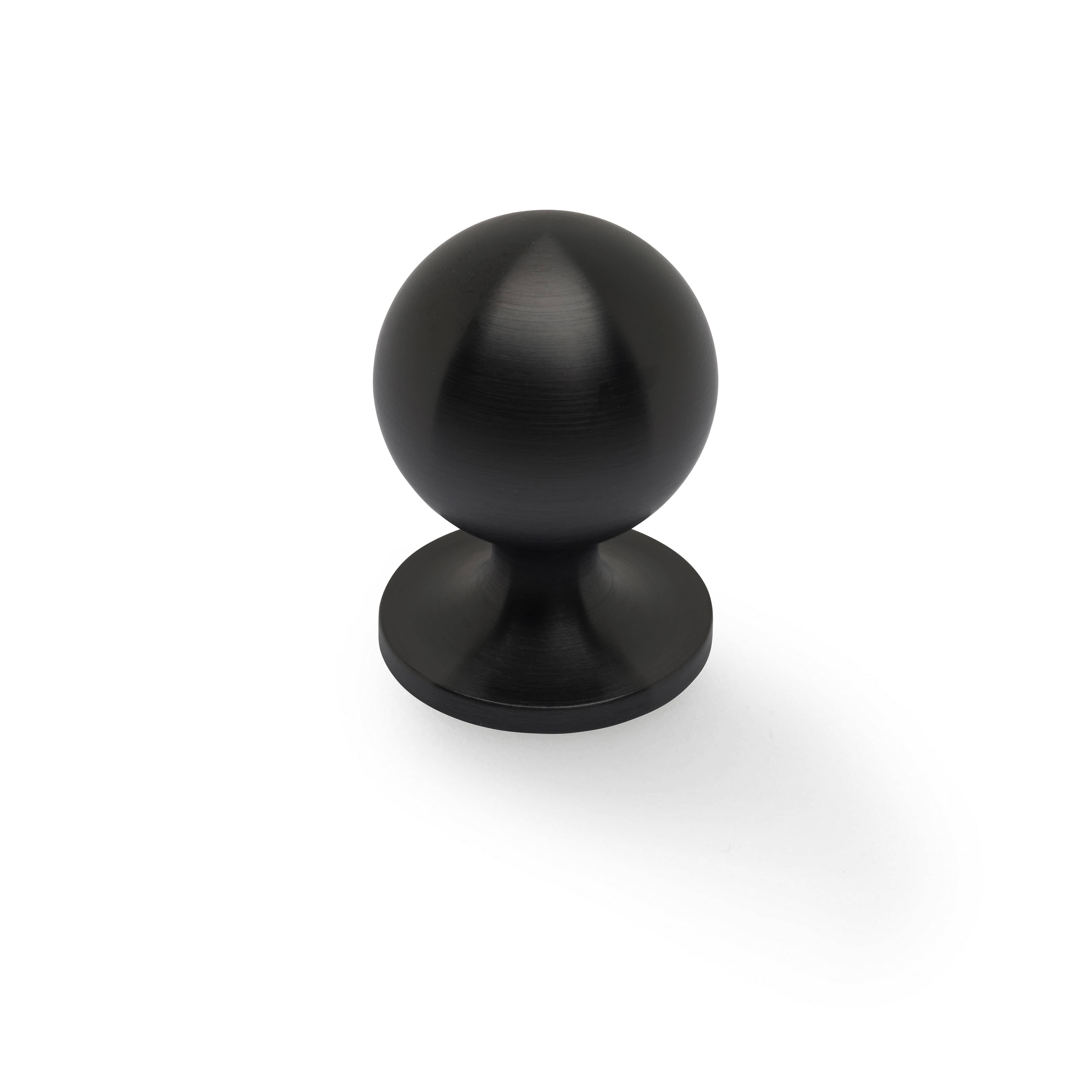 Caesar Plain | Knop i Mat Sort Alexander & Wilks FINICC