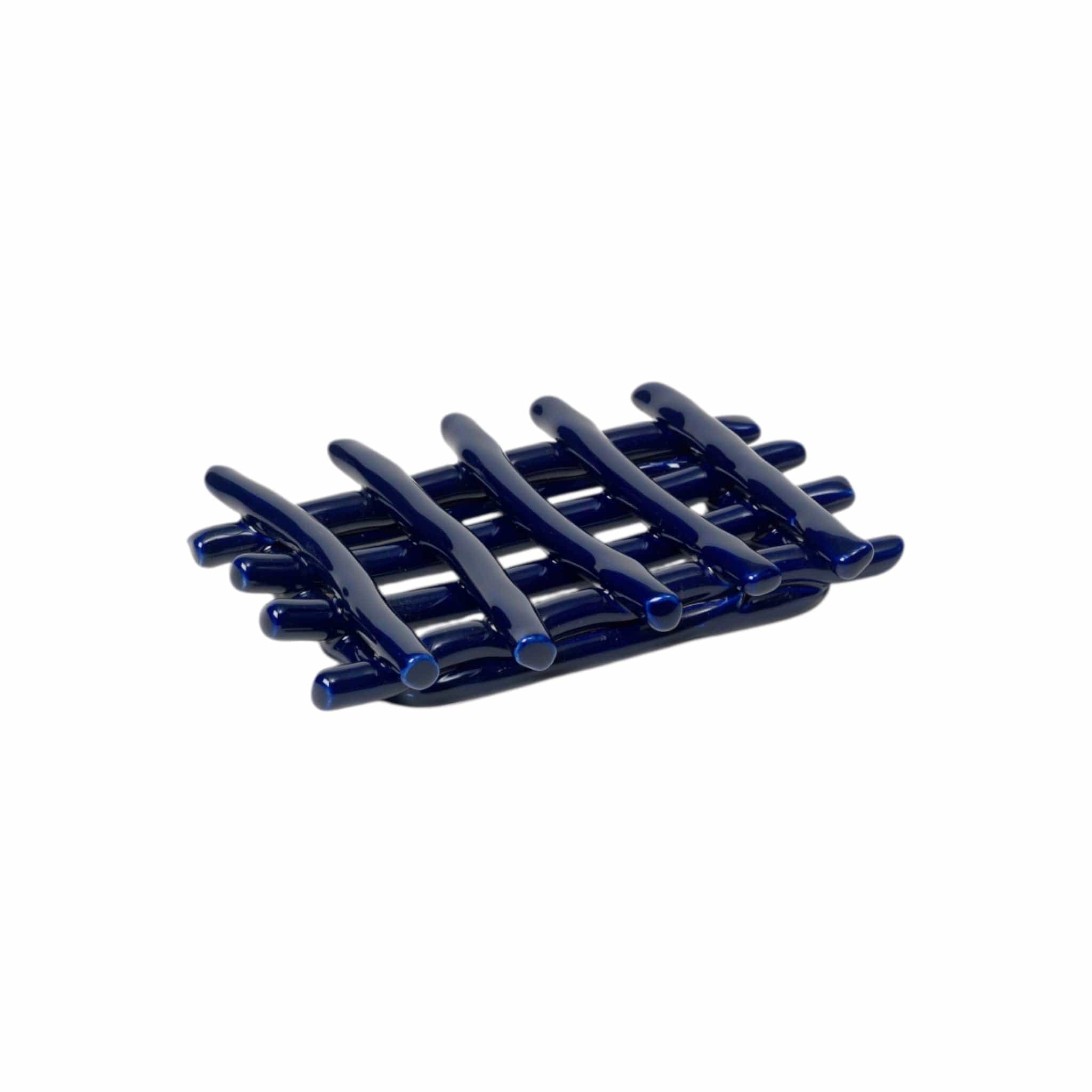 Ceramic | Sæbeskål i Blå L 14,5 mm x B 10 mm Ferm Living FL-1104266321 FINICC