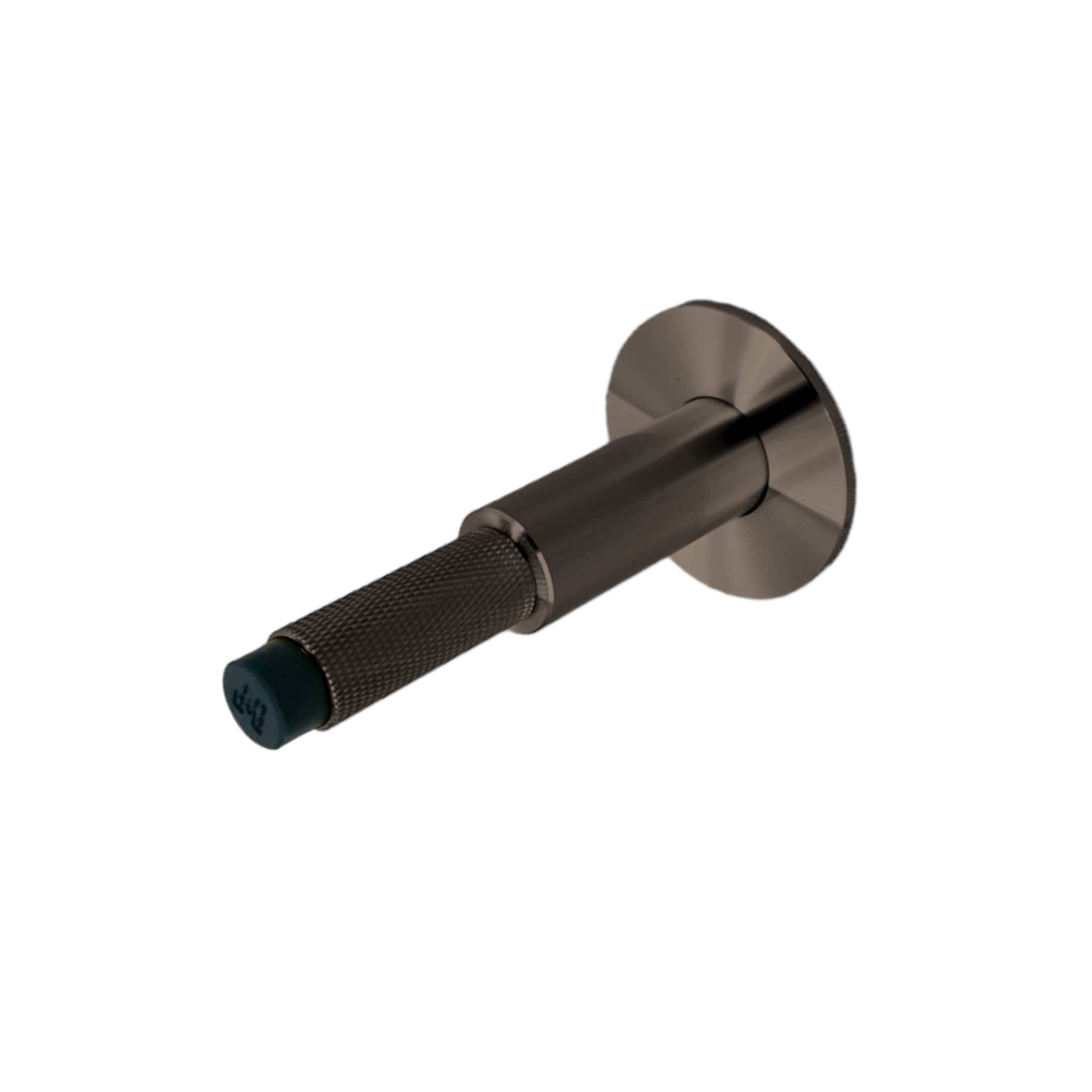 Cross Wall | Dørstopper i Bruneret Messing Ø 20 mm x D 96 mm Buster + Punch BP-RDS-09267 FINICC