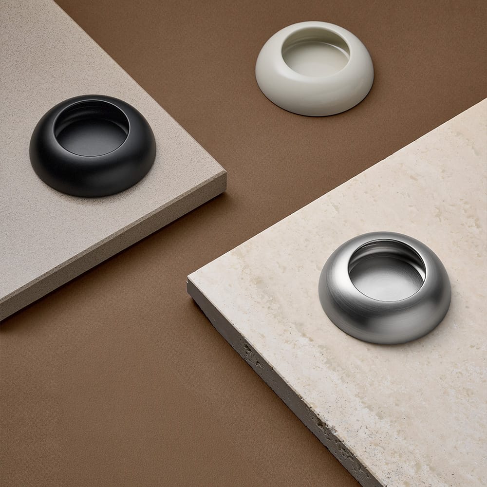 Cup | Skålgreb i Rustfrit Stål finish Ø 72,9 mm Beslag Design BD-373401-11 FINICC