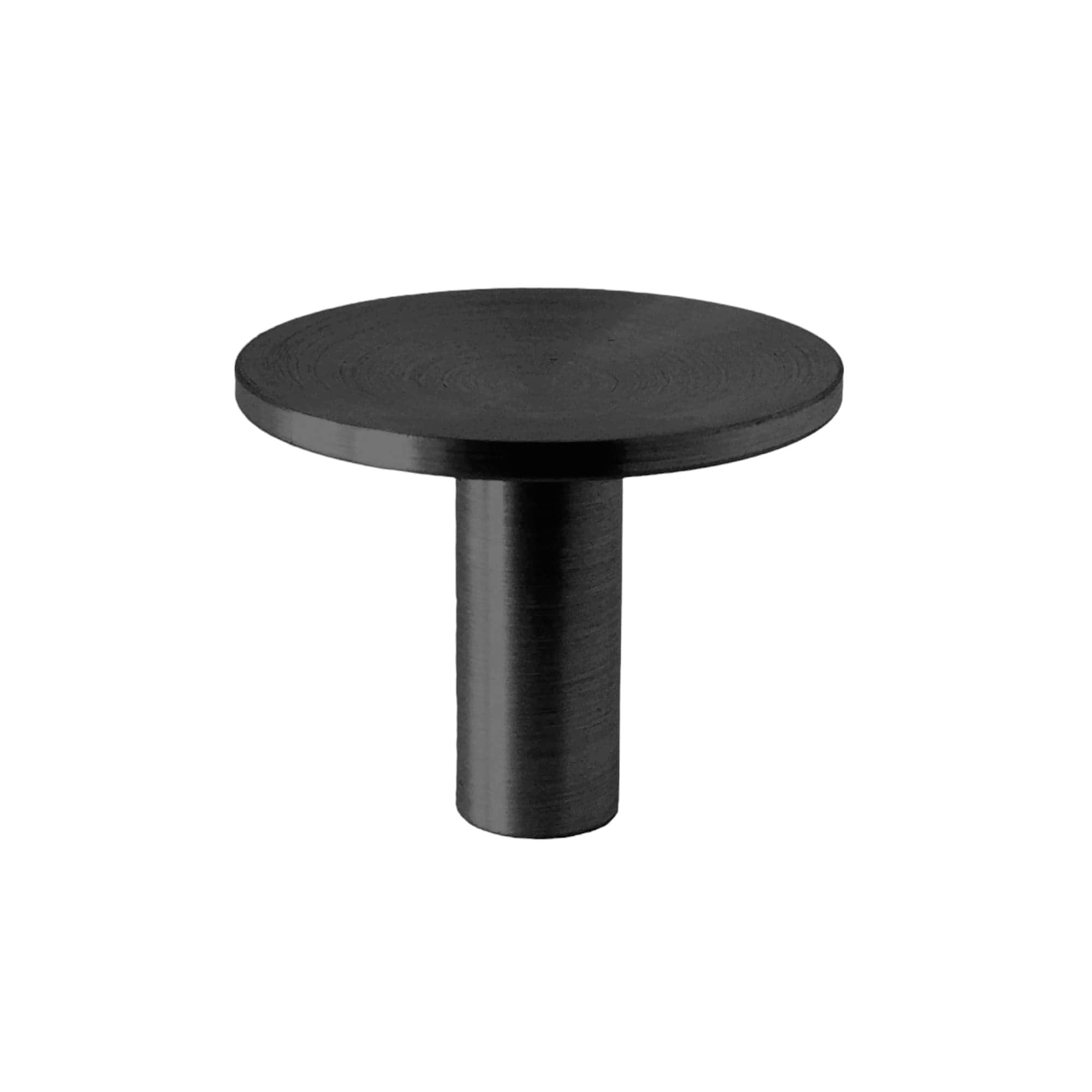 Deep | Knop i Sort Ø 28 mm x D 23 mm I-REFINE IR-250036 FINICC