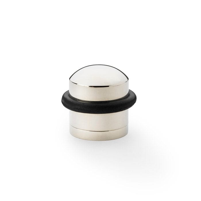 Dome | Dørstopper i Blank Nikkel Ø 38 mm x H 35 mm Alexander & Wilks AW638PN FINICC