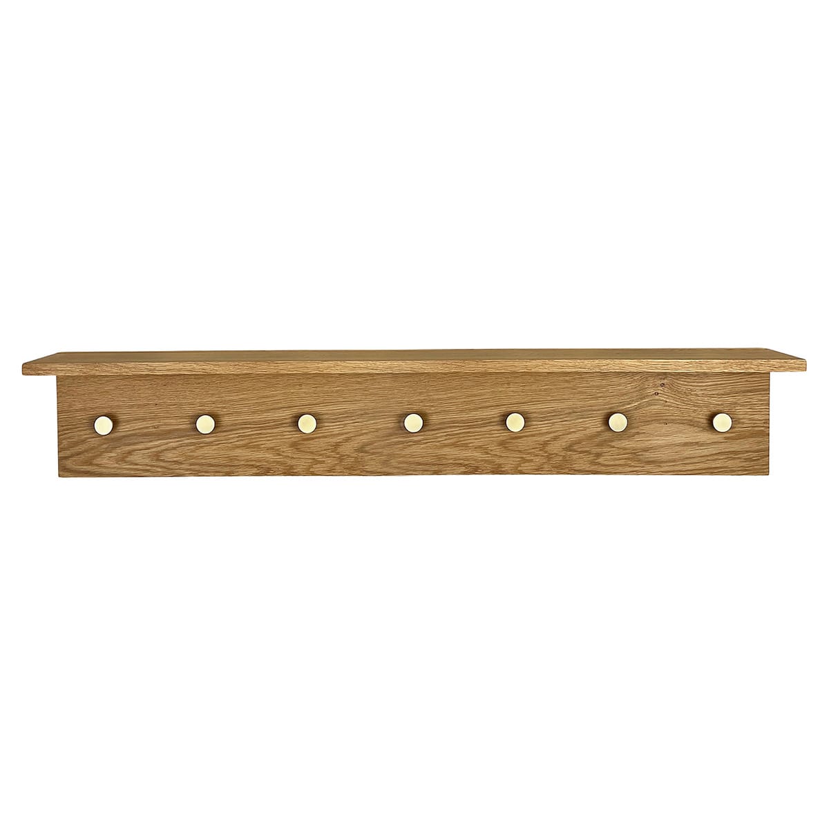 Fjord | Knagerække i Eg/Rustfri Stål L 90 cm MOUD Home MH-211256 FINICC