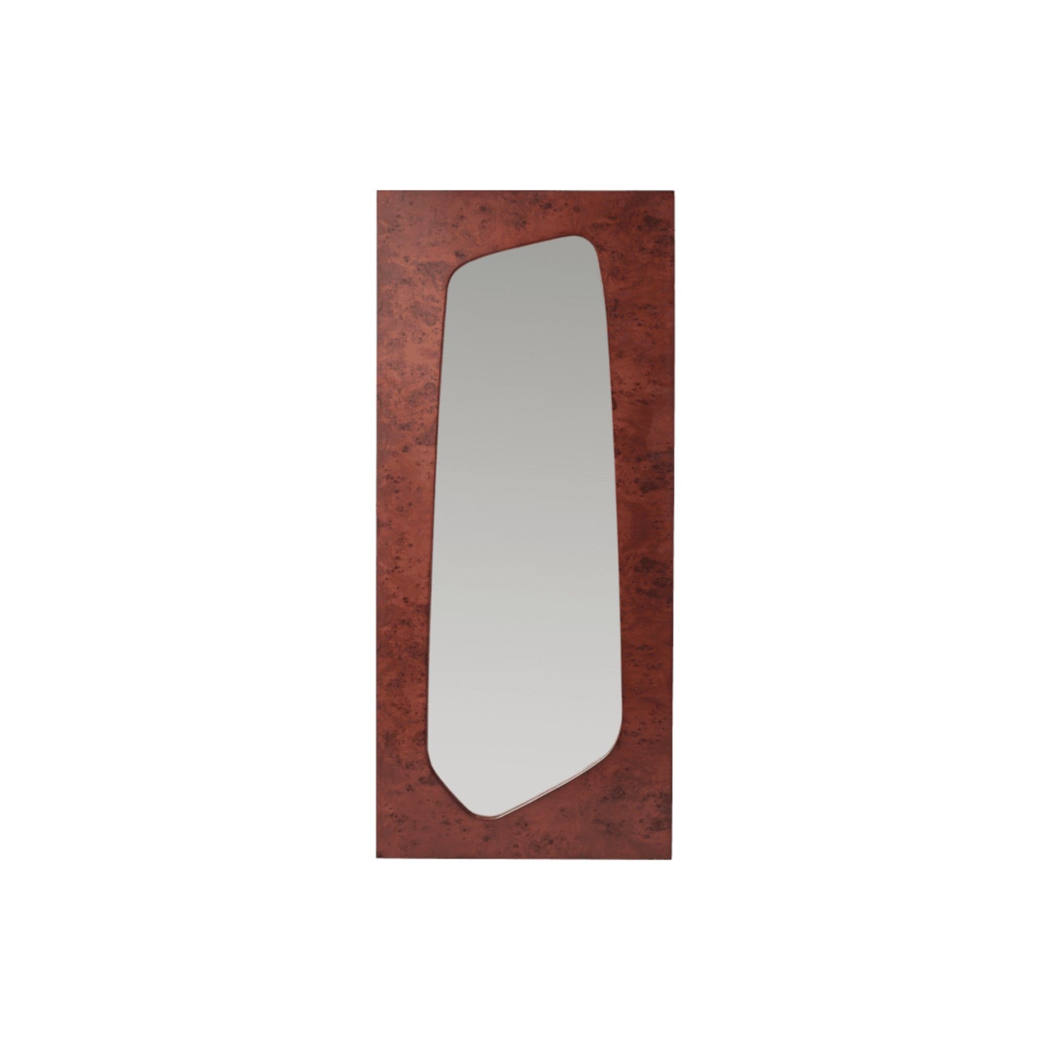 Folia Large | Spejl i Klar/Mørkbejdset Træ L 135 cm x B 55 cm Ferm Living FL-1104272373 FINICC