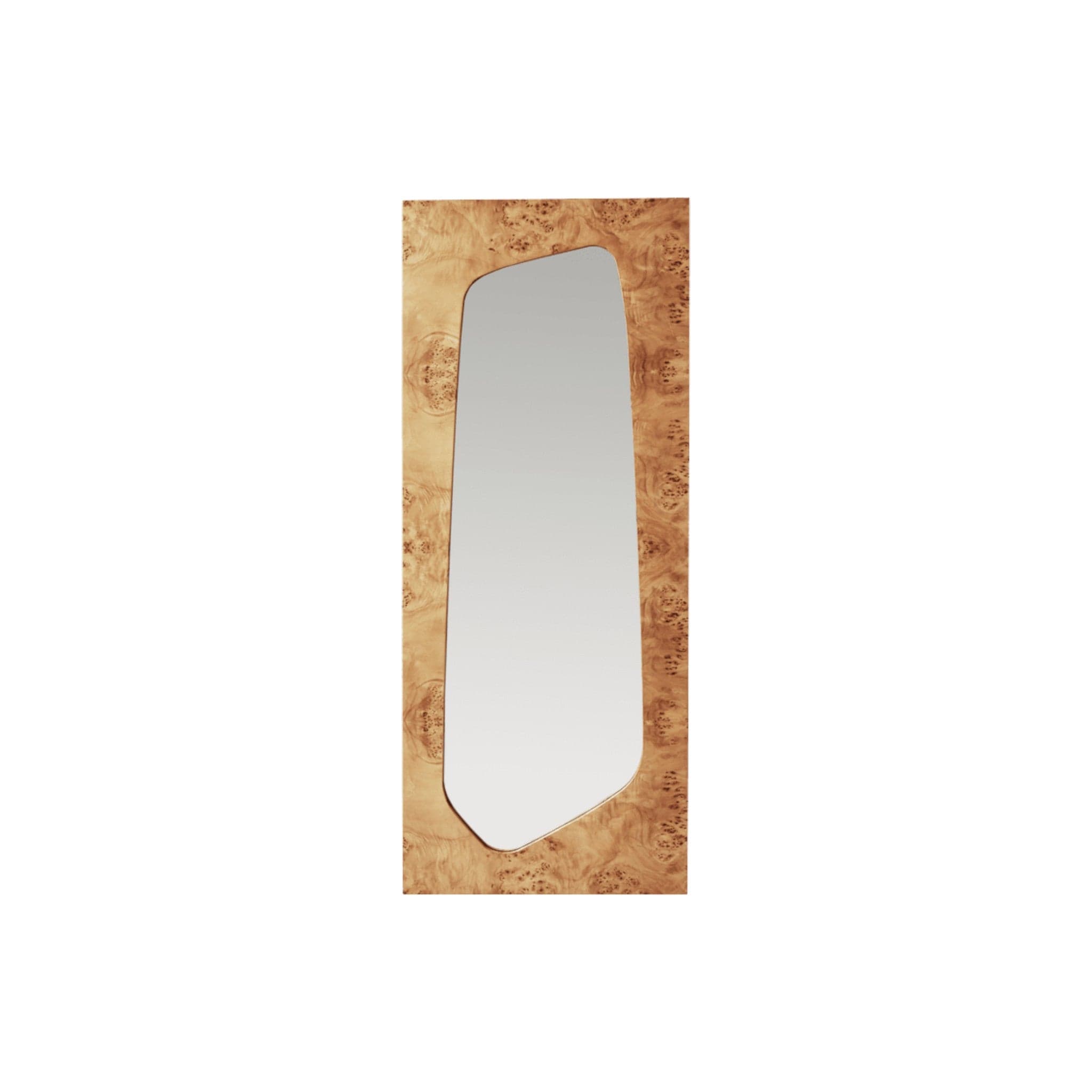 Folia Large | Spejl i Klar/Træ L 135 cm x B 55 cm Ferm Living FL-1104272411 FINICC