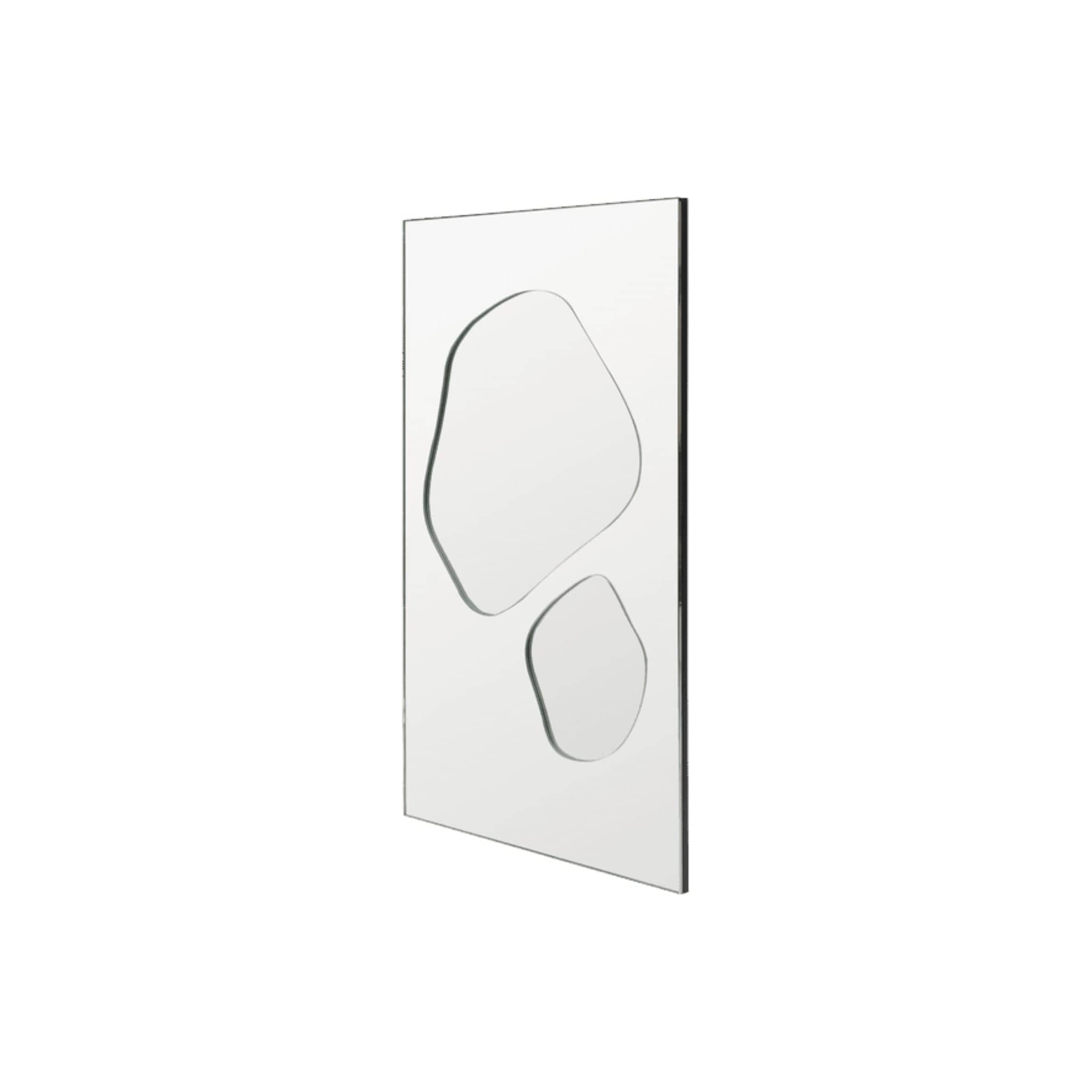 Folia Medium | Spejl i Klar/Sølv L 82 cm x B 50 cm Ferm Living FL-1104272080 FINICC