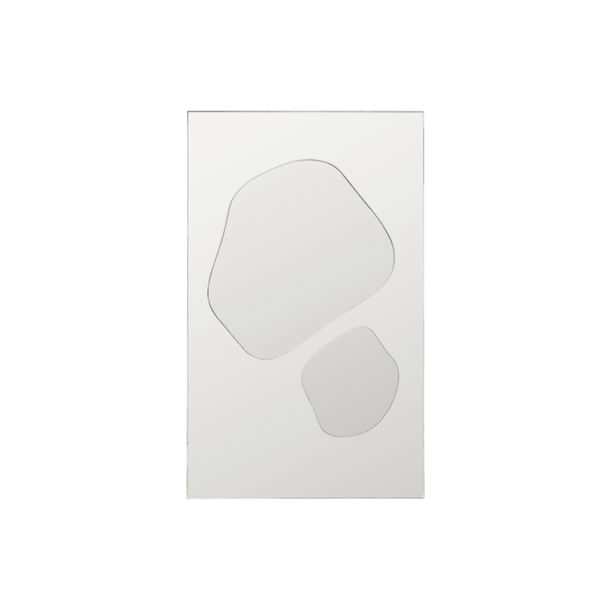 Folia Medium | Spejl i Klar/Sølv L 82 cm x B 50 cm Ferm Living FL-1104272080 FINICC