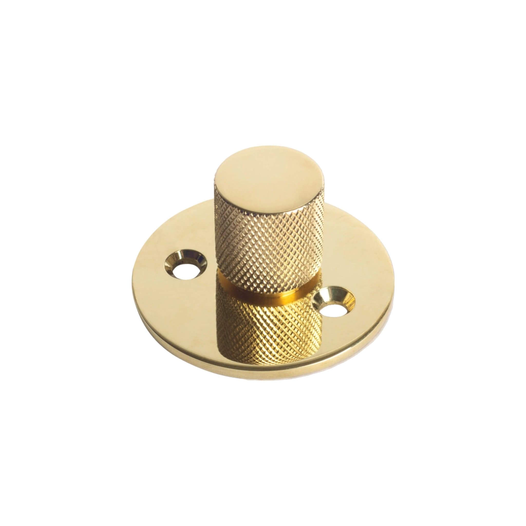 Funkis Cross | Vriderlås til hoveddør i Blank Messing uden Lak Ø 50 mm (C/C 27 mm) Sibes KC-231522 FINICC