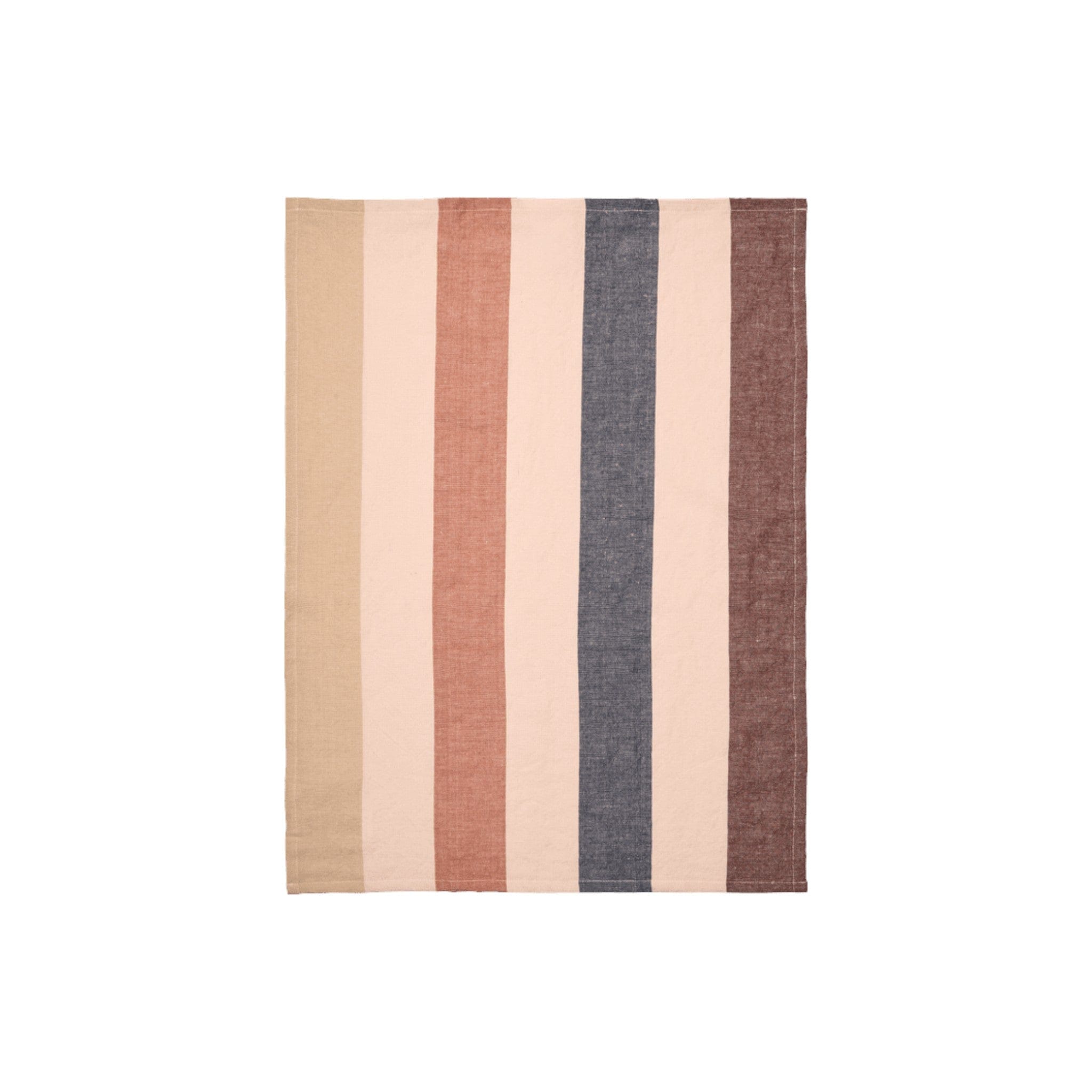 Hale Tea Towel | Viskestykke i Cashmere/Mocha/Indigo Blue Ferm Living FL-1104272453 FINICC