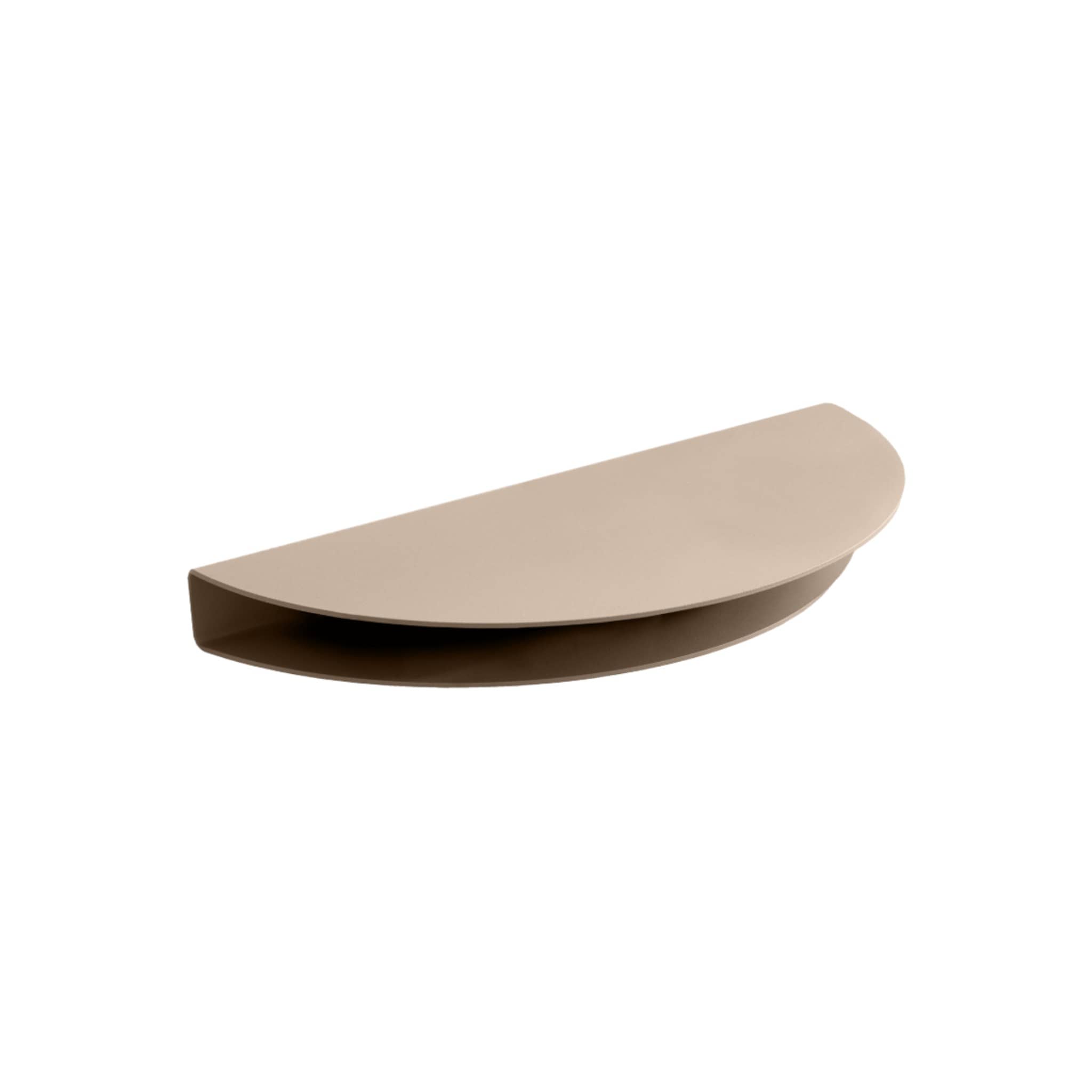 Half Moon Shelf | Hylde i Warm Grey L 24 cm Moebe MB-HMSWGS FINICC