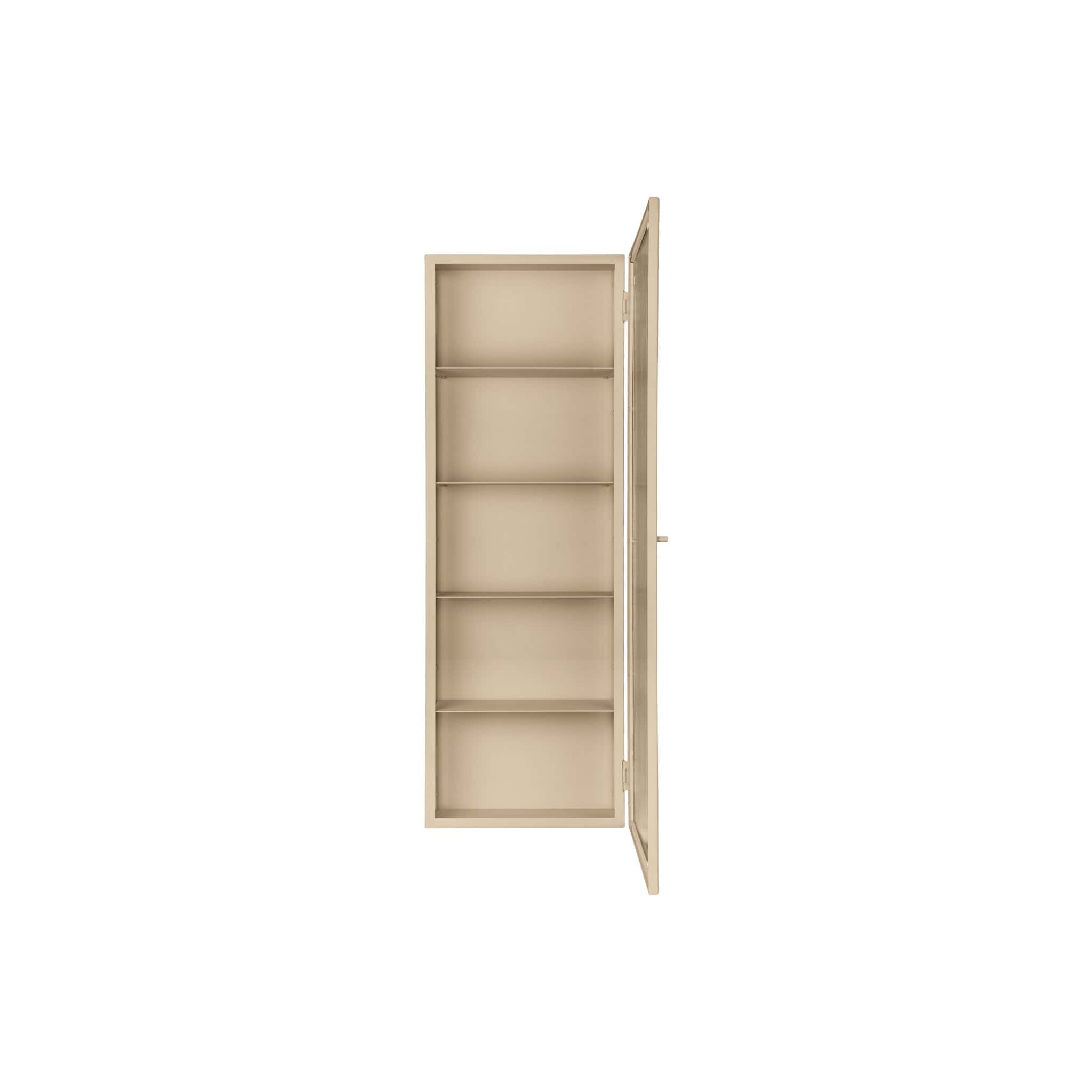 Haze Wall Cabinet Large | Vægskab i Cashmere ferm LIVING 1104272057 FINICC