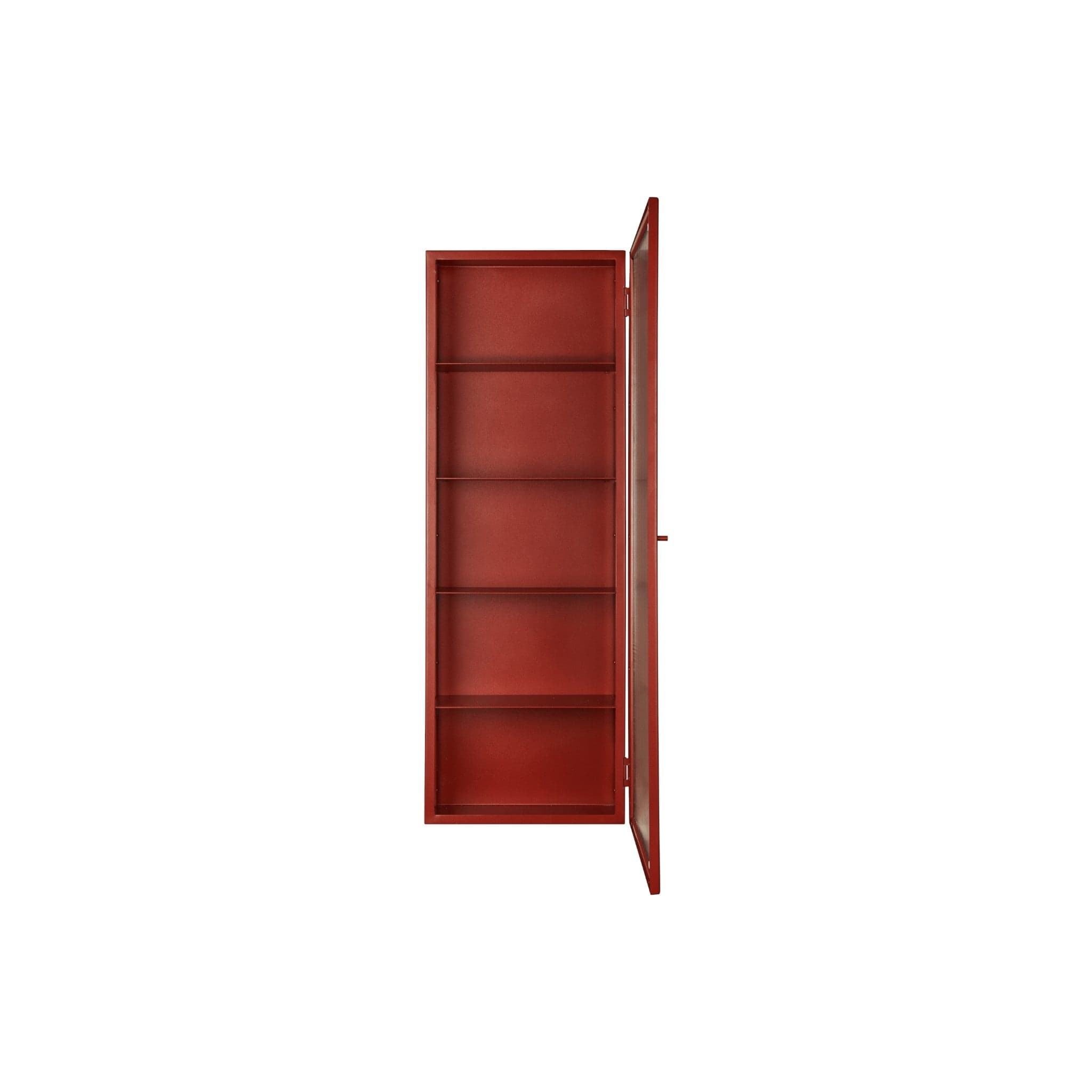 Haze Wall Cabinet Large | Vægskab i Oxide Red ferm LIVING 1104272058 FINICC