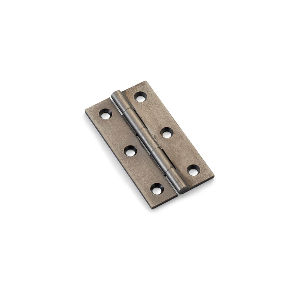 Heavy Pattern | Møbelhængsel i Antik Tin L 64 mm x B 35 mm Alexander & Wilks AW064-CH-PWT FINICC