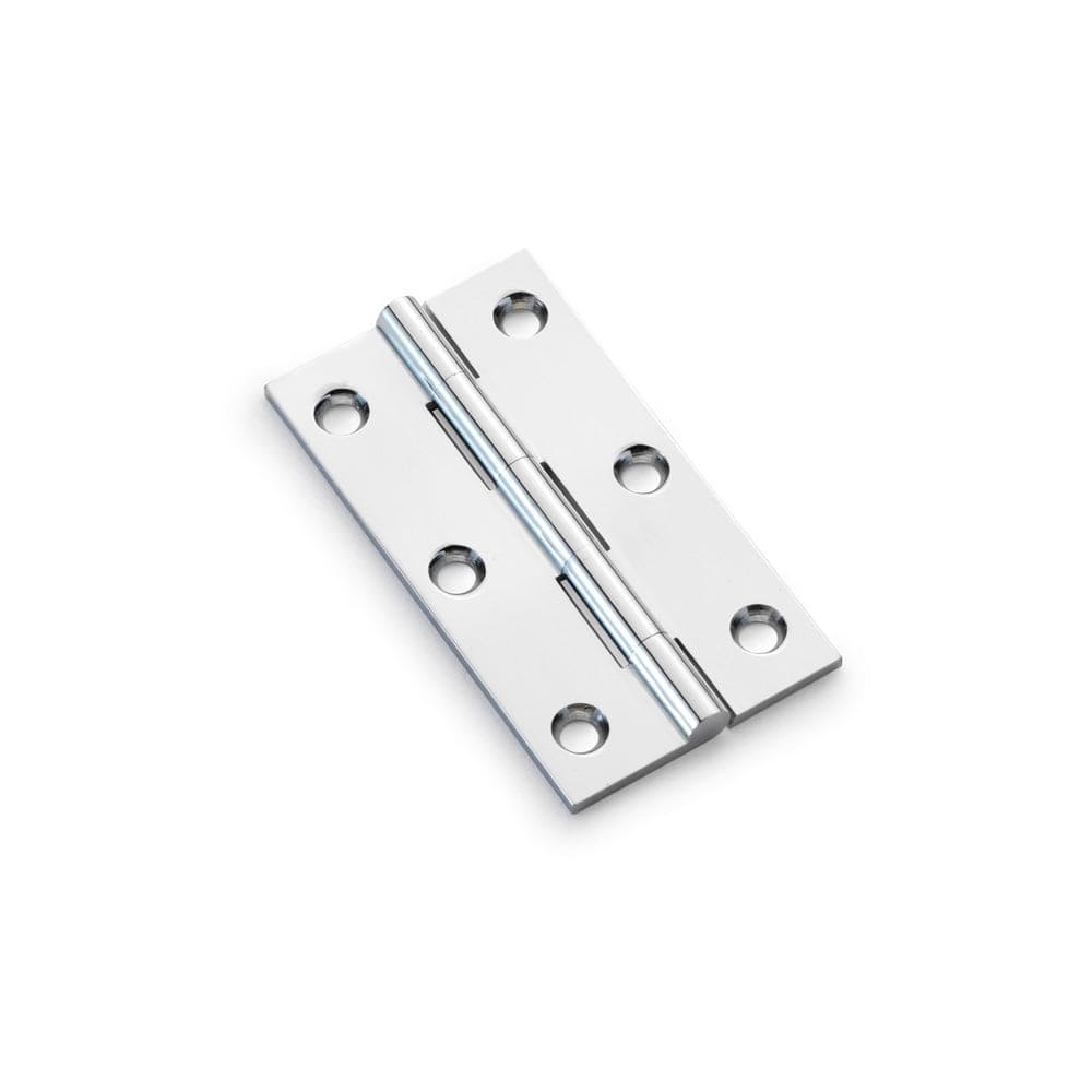 Heavy Pattern | Møbelhængsel i Blank Krom L 75 mm x B 41 mm Alexander & Wilks AW075-CH-PC FINICC