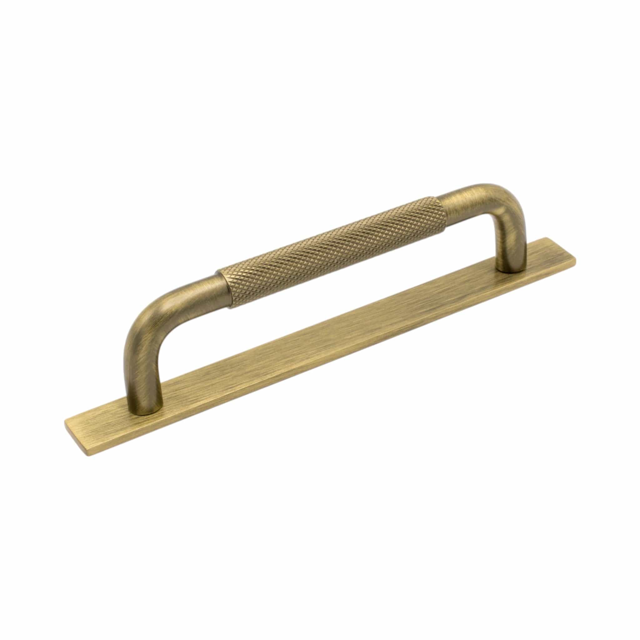 Helix Cross | Greb i Antik Bronze - med bagplade L 170 mm (C/C 128 mm) Beslag Design 309081-11 FINICC