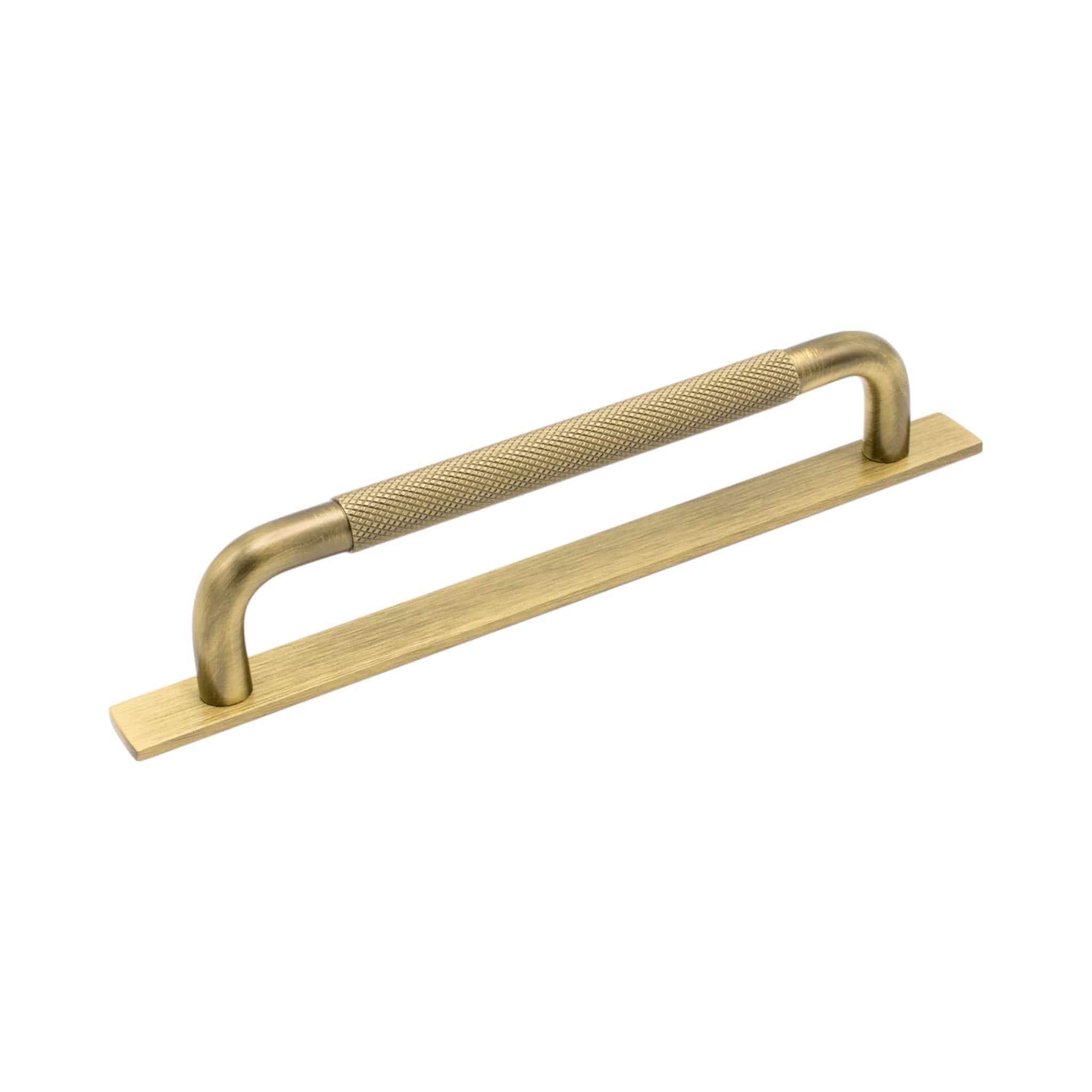 Helix Cross | Greb i Antik Bronze - med bagplade L 235 mm (C/C 160 mm) Beslag Design 308541-11 FINICC