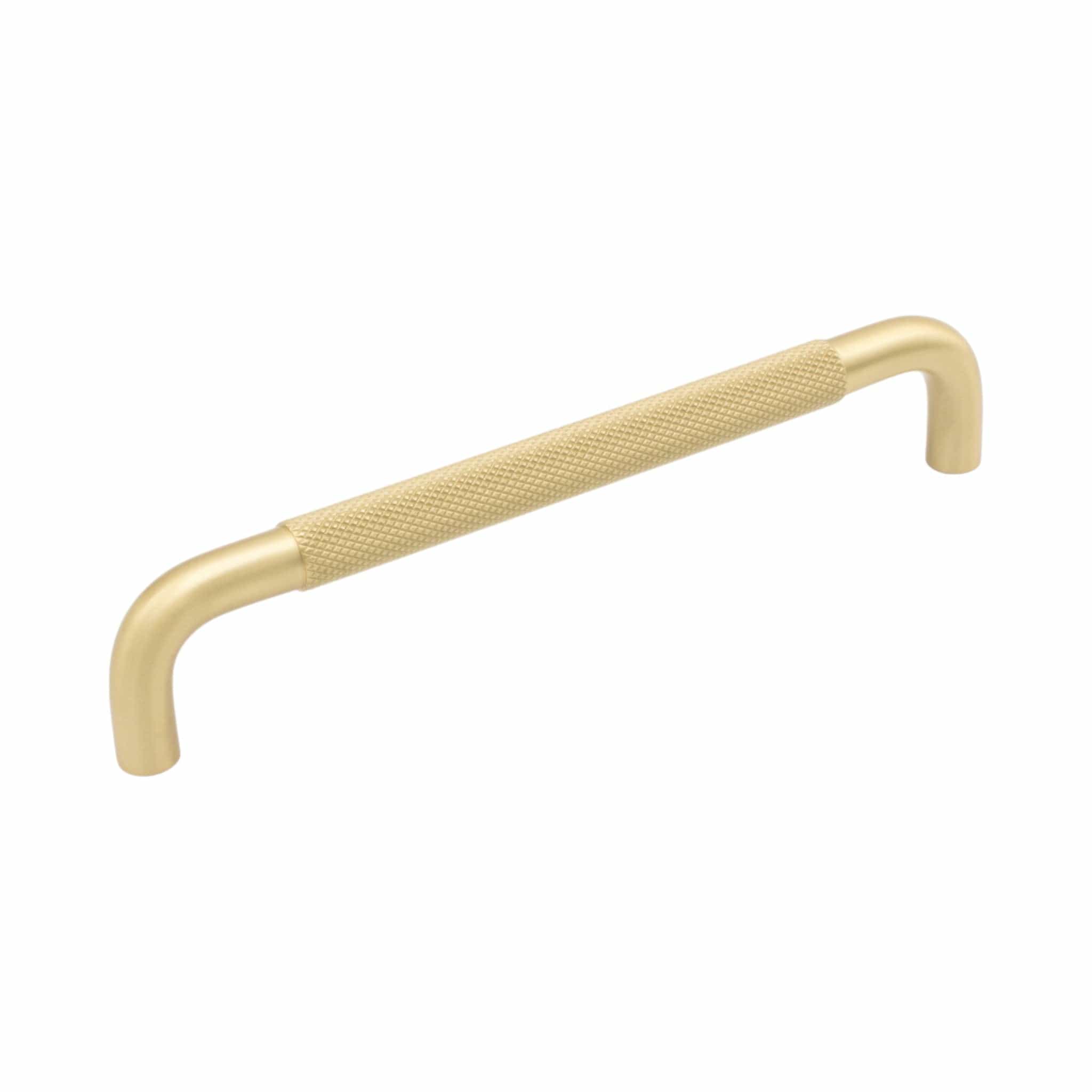 Helix Cross | Greb i Børstet Messing L 170 mm (C/C 160 mm) Beslag Design 308503-11 FINICC