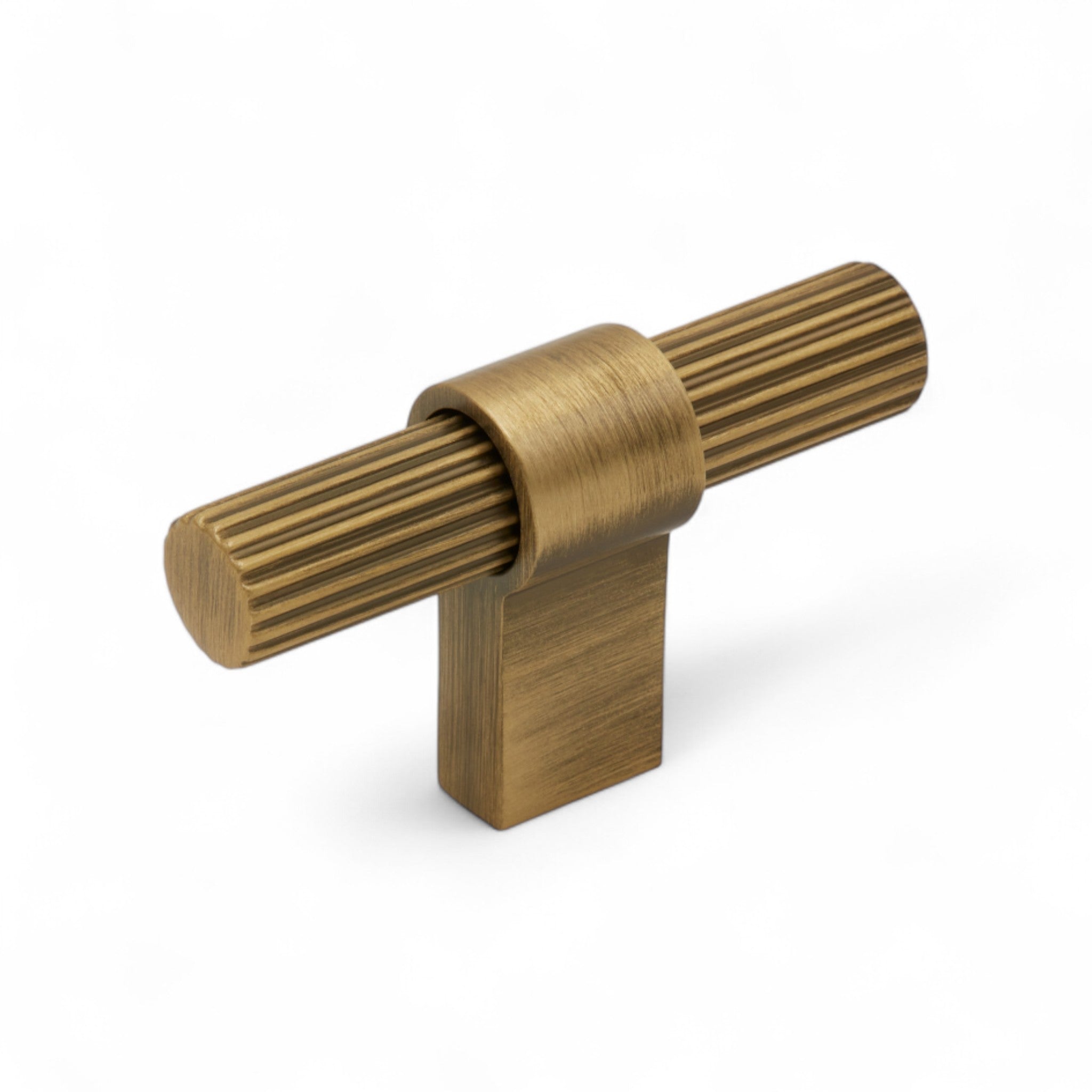Helix T Stripe | Greb i Antik Bronze L 60 mm x D 35 mm Beslag Design 309211-11 FINICC