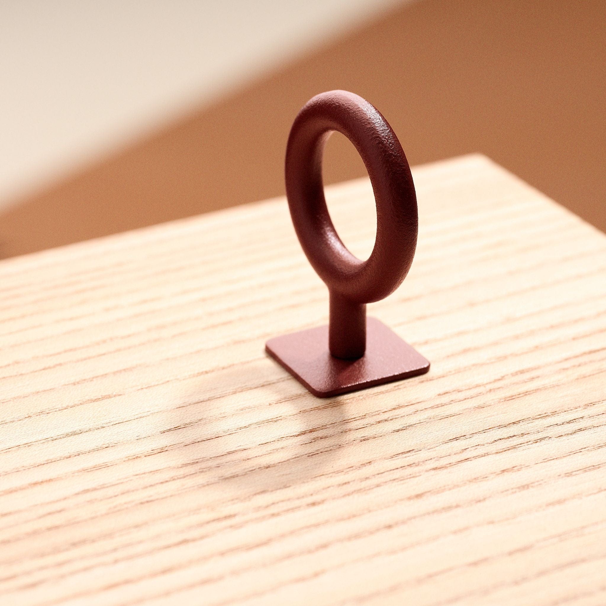 Key | Knop i Reddish Brown L 35 mm x D 37 mm Toniton 401027-11 FINICC