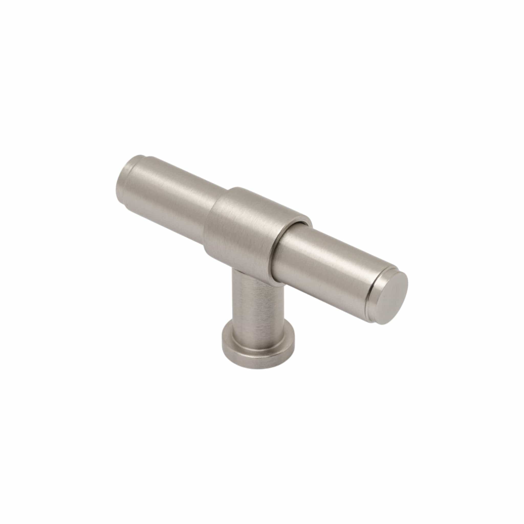 Kingston Plain | T-Greb i Rustfrit Stål Finish L 55 mm x D 43 mm Alexander & Wilks AW838P-80-SNPVD FINICC