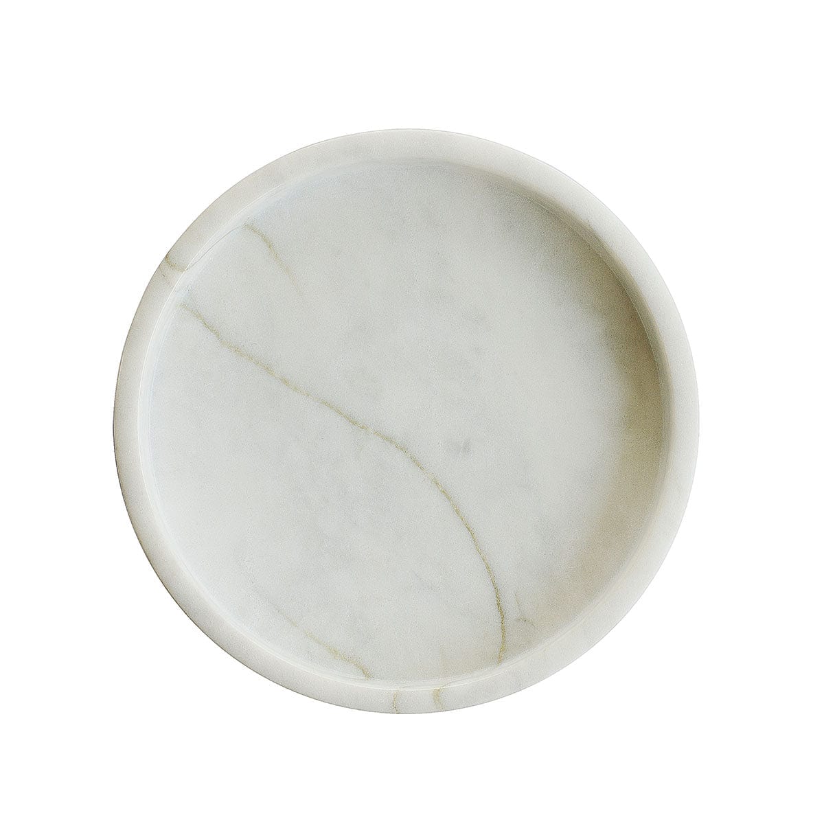Marbi | Bakke Hvid Marmor - Dia.: 22 Cm Ø 22 cm MOUD Home MH-211326 FINICC