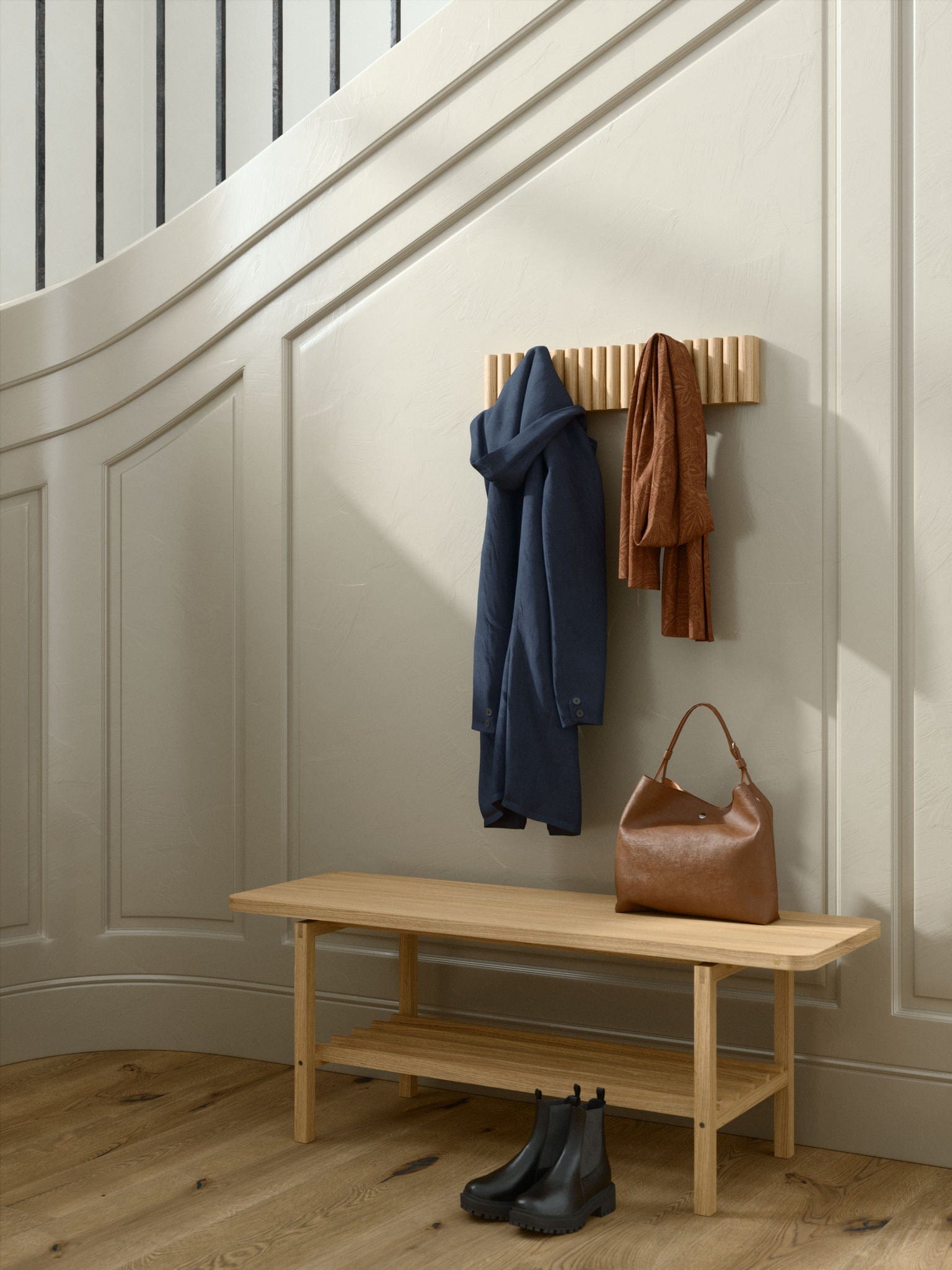 Mono | Knagerække i Eg Andersen Furniture AF-4-378020 FINICC