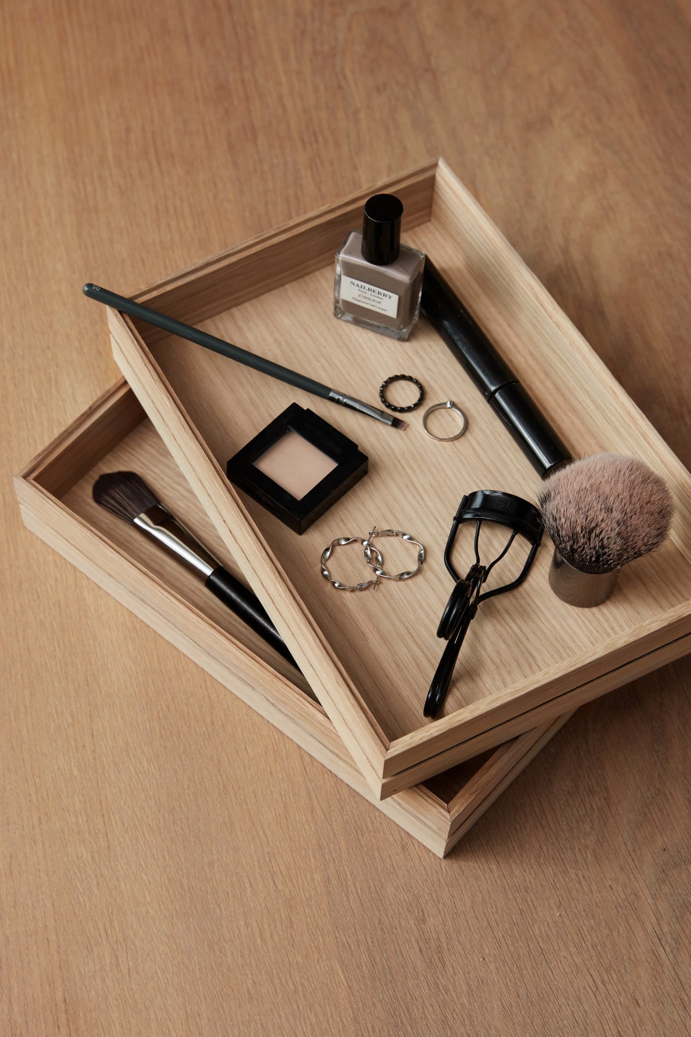 Organise Small | Bakke i Ubehandlet Eg L 25 cm x D 17 cm Moebe MB-ORGSO FINICC
