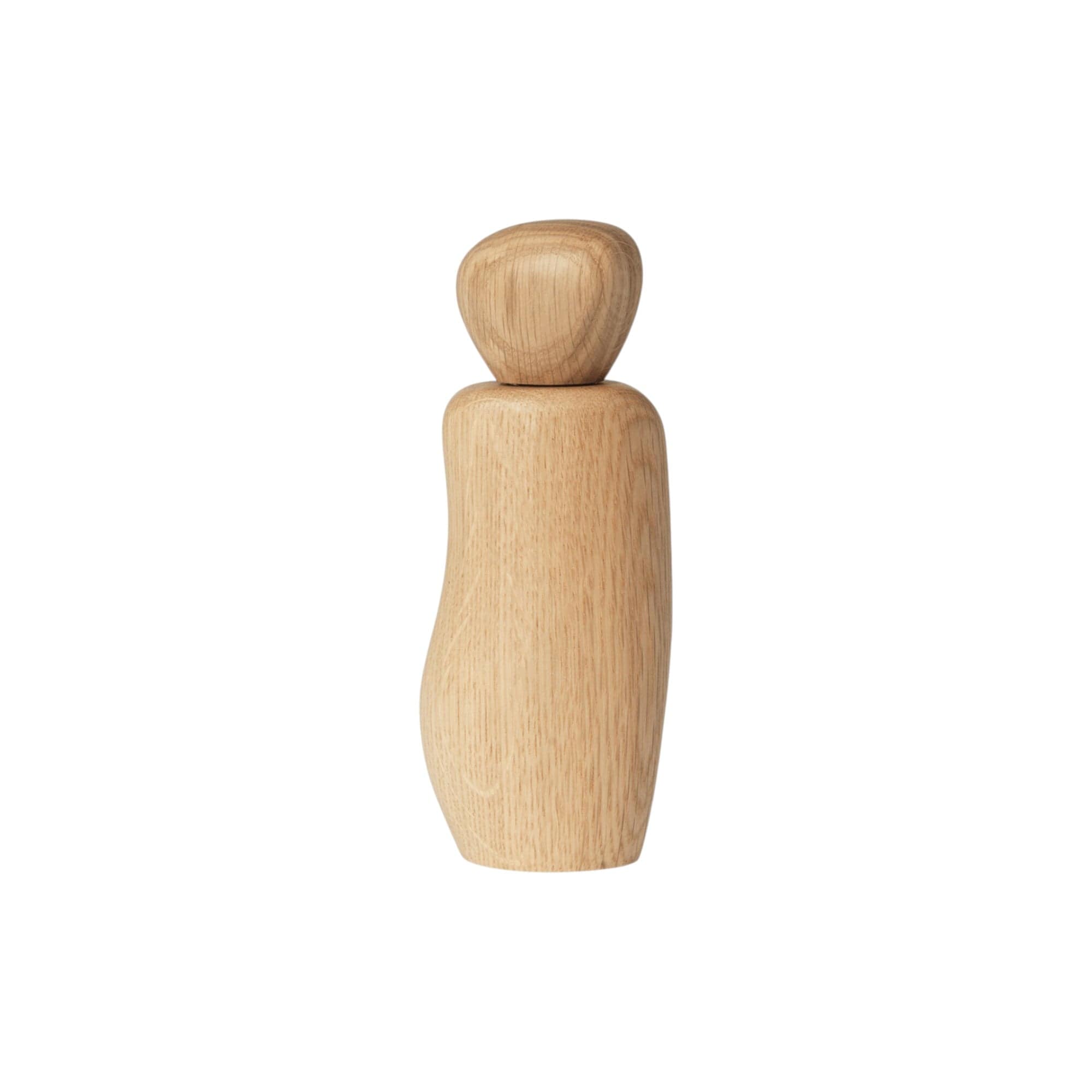 Pebble | Salt & Peber Sæt i Oak Ø 5,8 mm x H 18,8 mm Ferm Living FL-1104269399 FINICC