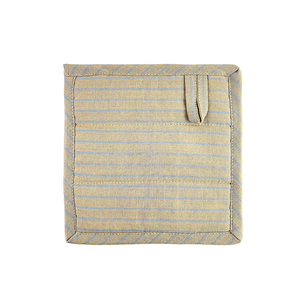 Pure Grydelapper - Sand/Lys Blå striber MOUD Home MH-212011 FINICC
