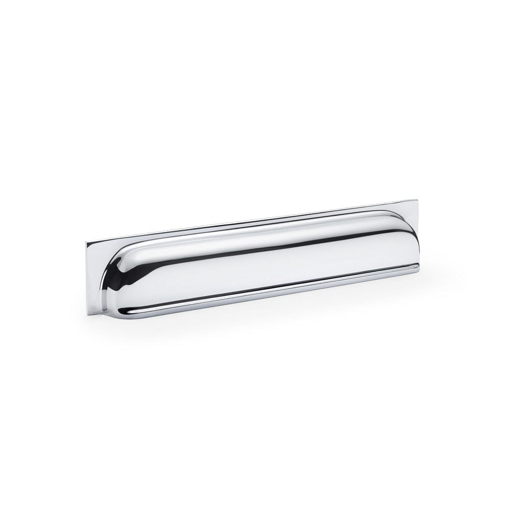 Quantock | Skålgreb i Blank Krom L 229 mm (C/C 203 mm) Alexander & Wilks AW906PC FINICC