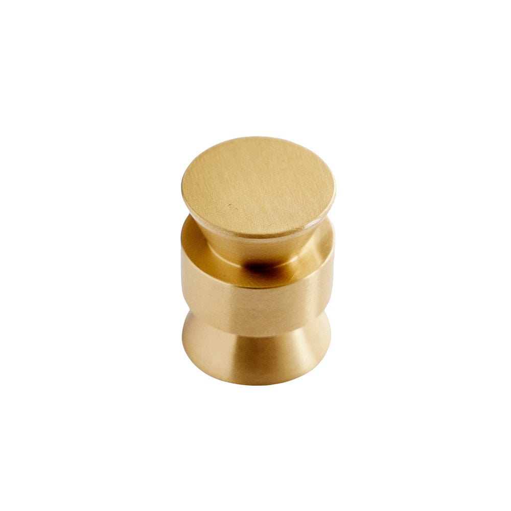 Raw | Knop/Knage i Børstet Messing Med lak Ø 23 mm x D 30 mm MOUD Home MH-210825 FINICC