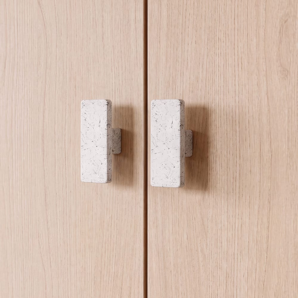 Rocca | Knop i Stone L 62 mm x B 31 mm Beslag Design BD-308485-11 FINICC