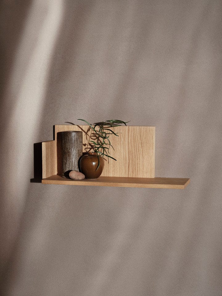 Stagger Shelf - Low - Oiled Oak ferm LIVING FL-1104269278 FINICC
