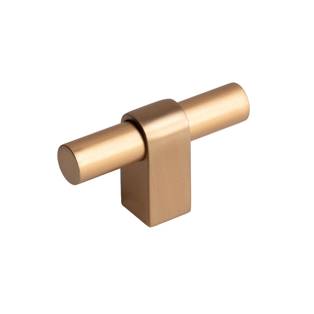 Trace | T-Greb i Champagne L 60 mm x D 35 mm Beslag Design BD-308497-11 FINICC