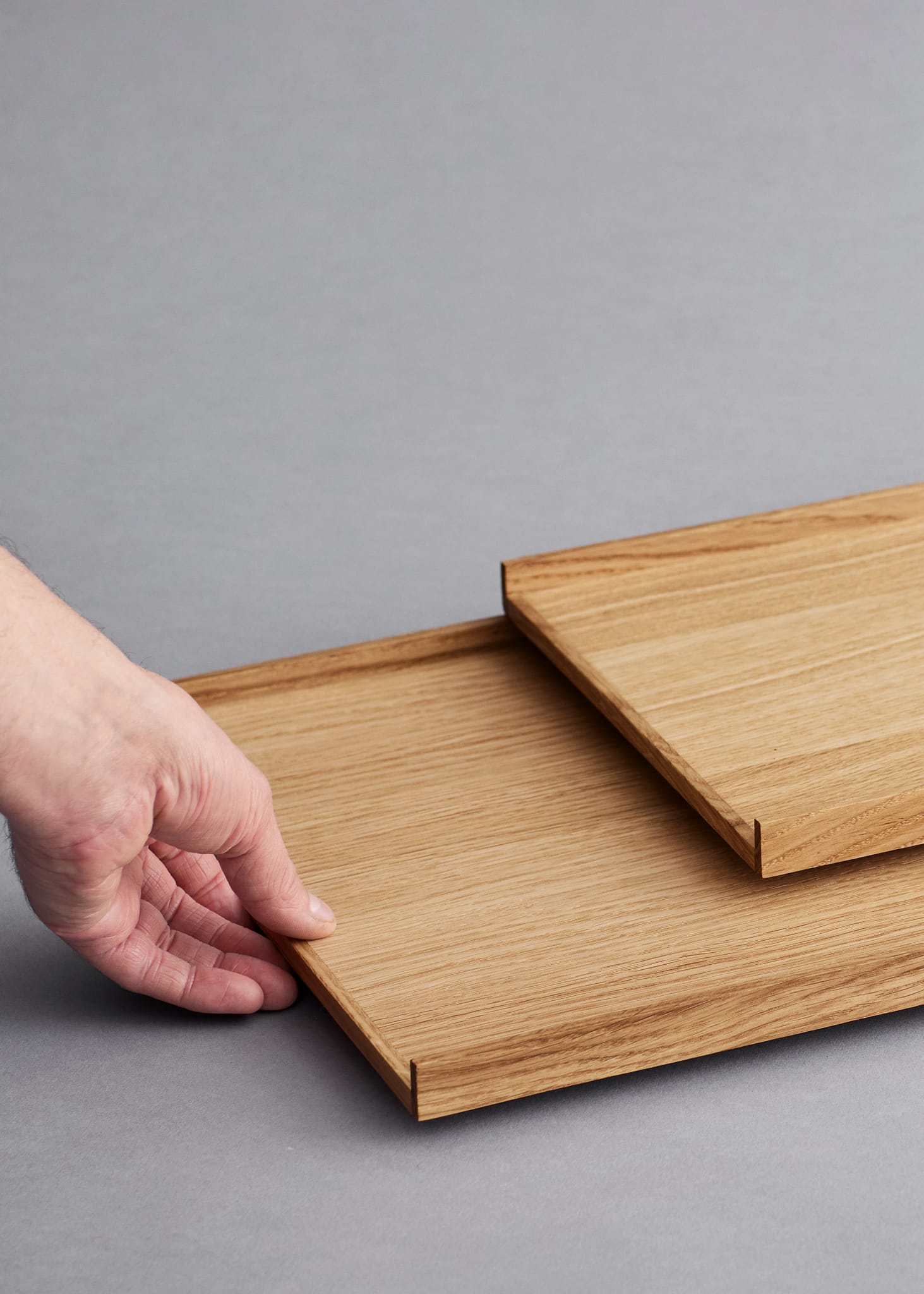 Tray Large | Bakke i Eg L 50 cm x B 30 cm Moebe MB-TRAYOL FINICC