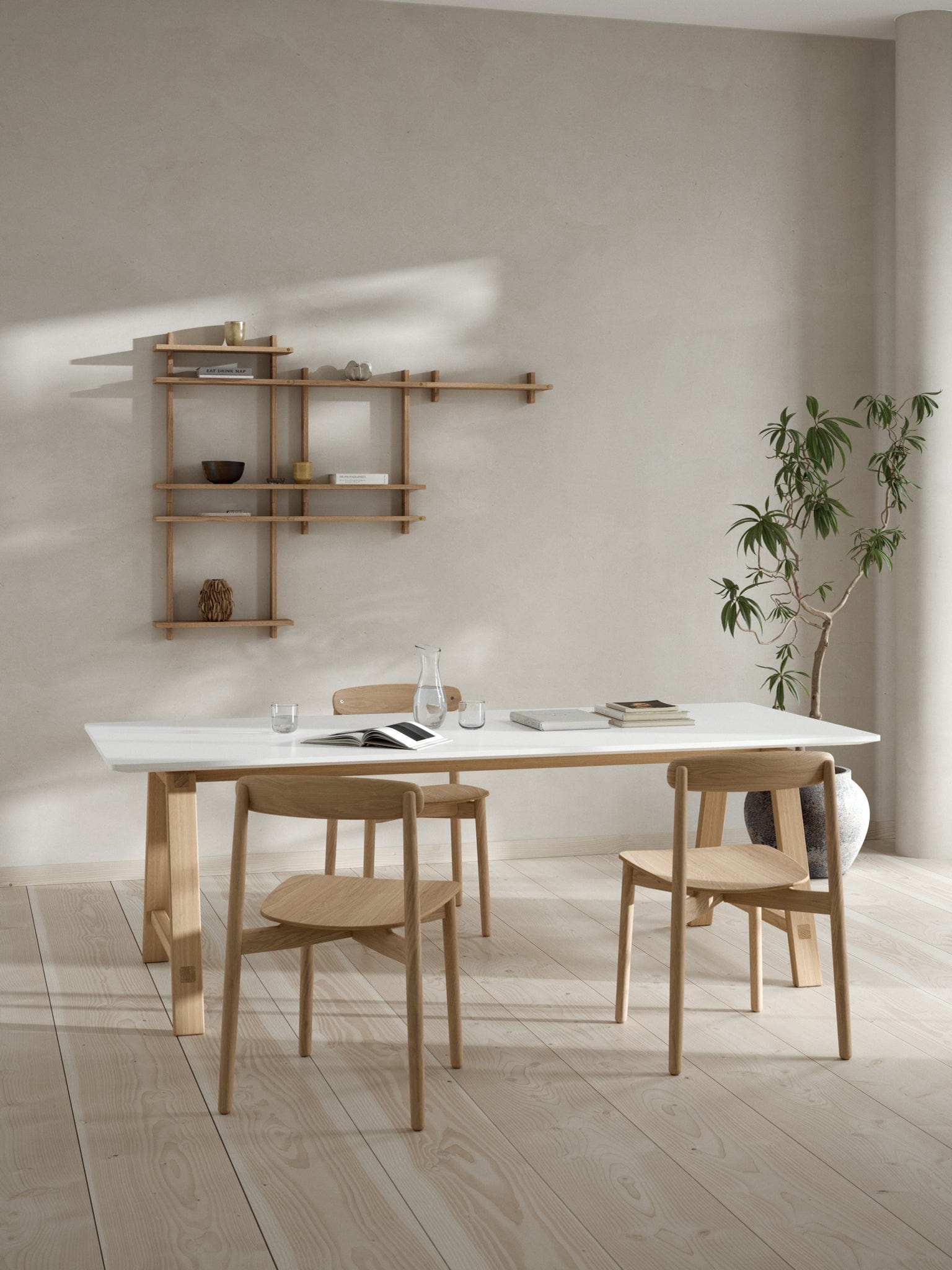 Treat Single Small | Hylde i Ubehandlet Eg L 340 mm x B 112 mm Andersen Furniture AF-4-420020 FINICC