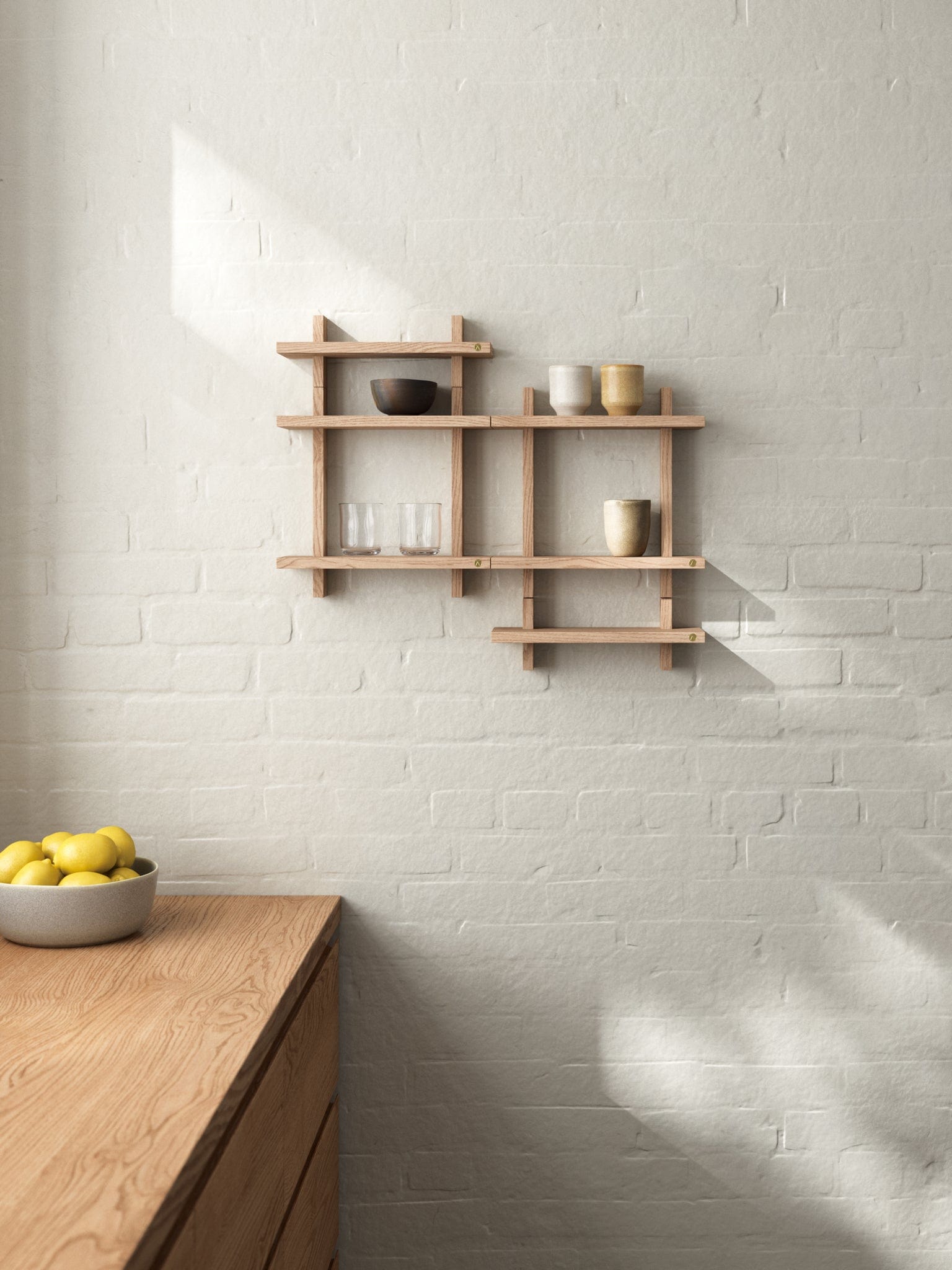 Treat Single Small | Hylde i Ubehandlet Eg L 340 mm x B 112 mm Andersen Furniture AF-4-420020 FINICC