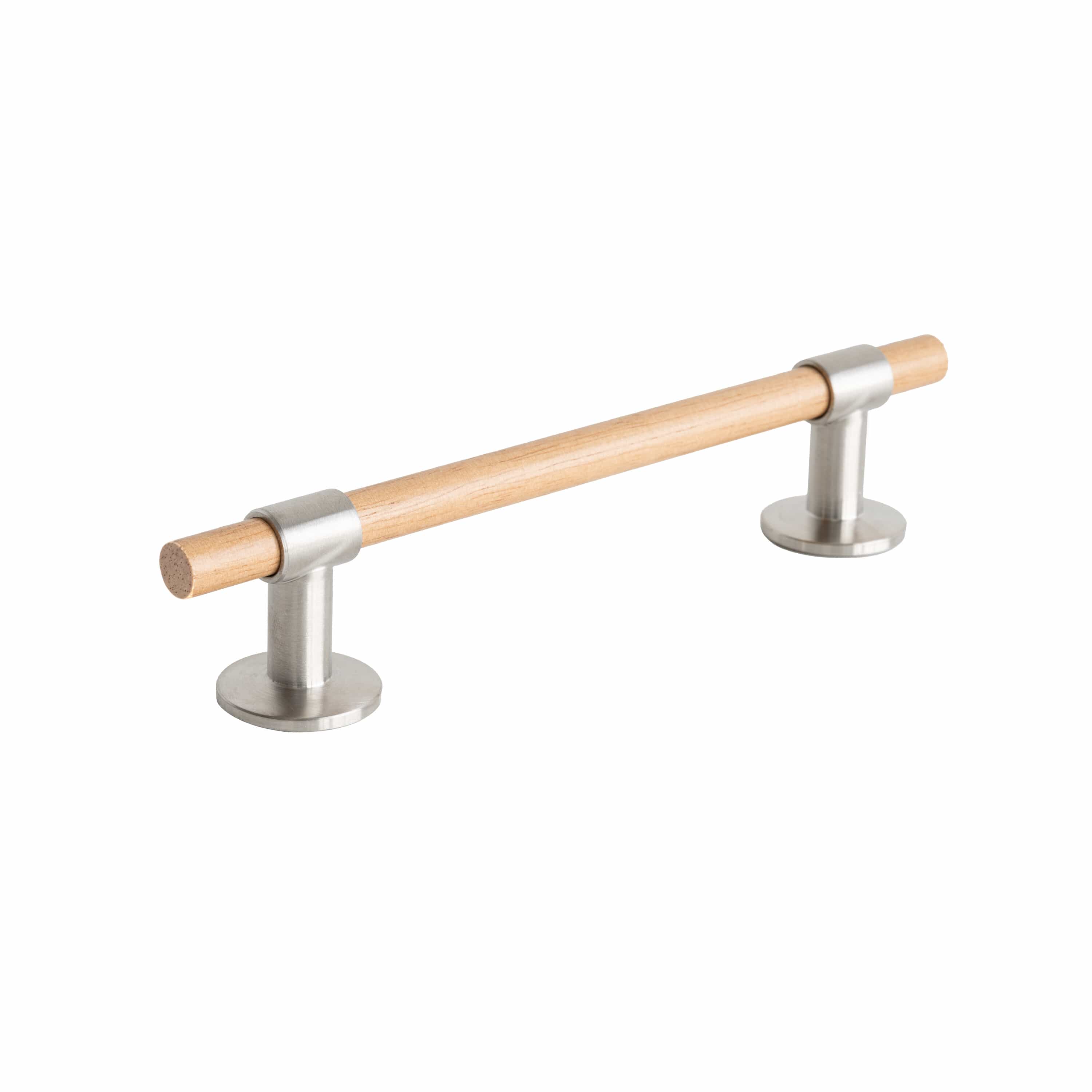 Uniform | Greb i Eg/Rustfrit Stål L 178 mm (C/C 128 mm) Beslag Design BD-343391-11 FINICC