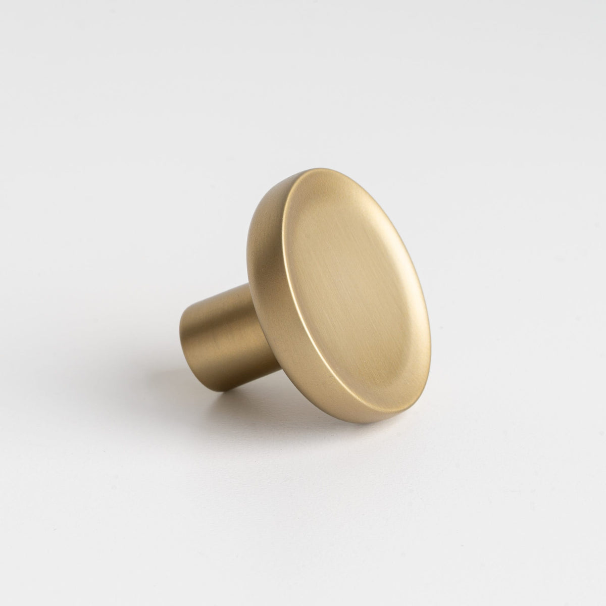 Vibe Soft | Knop i Børstet Guld finish Ø 38 mm x D 28 mm Beslag Design BD-308457-11 FINICC