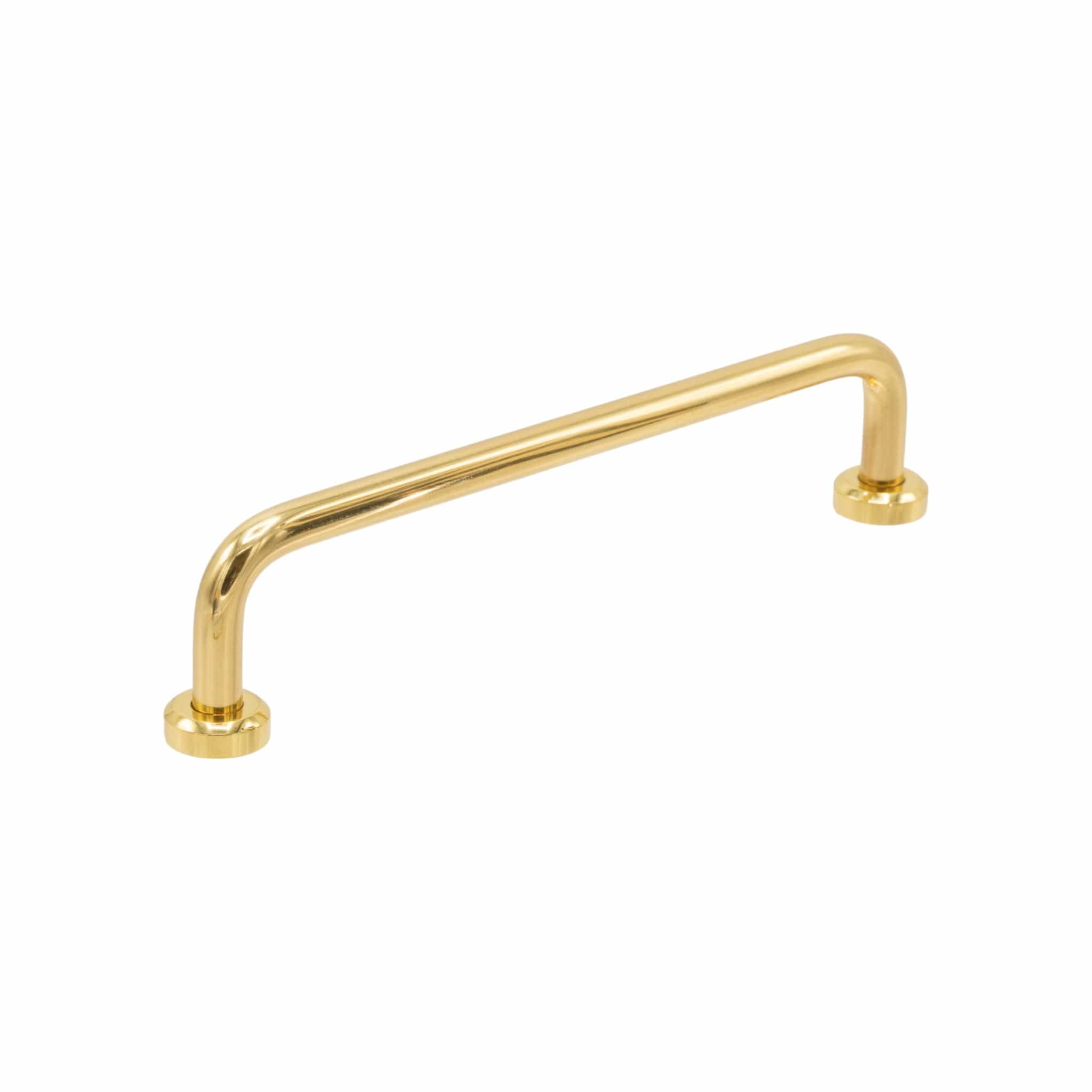 Viva | Greb i Blank Messing med Lak L 143 mm (C/C 128 mm) Beslag Design 304375-11 FINICC
